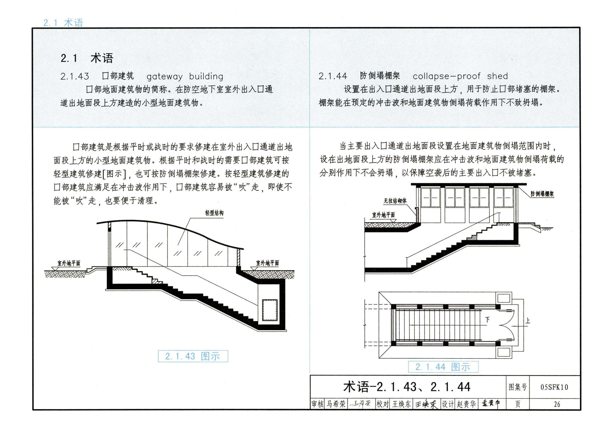 05SFK10--《人民防空地下室设计规范》图示－通风专业