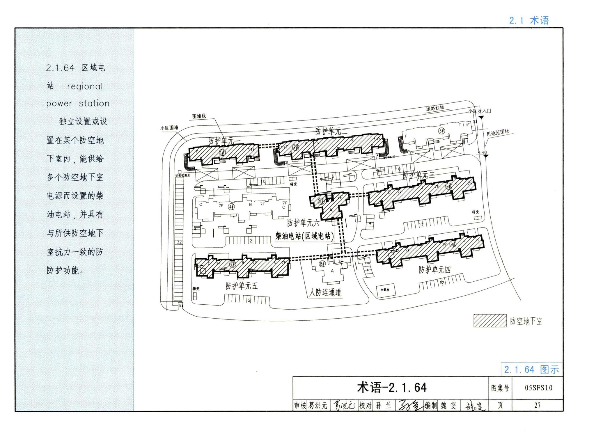 05SFS10--《人民防空地下室设计规范》图示－给水排水专业