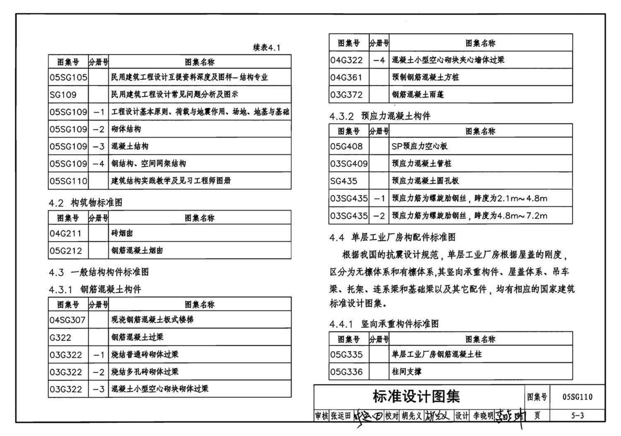 05SG110--建筑结构实践教学及见习工程师图册