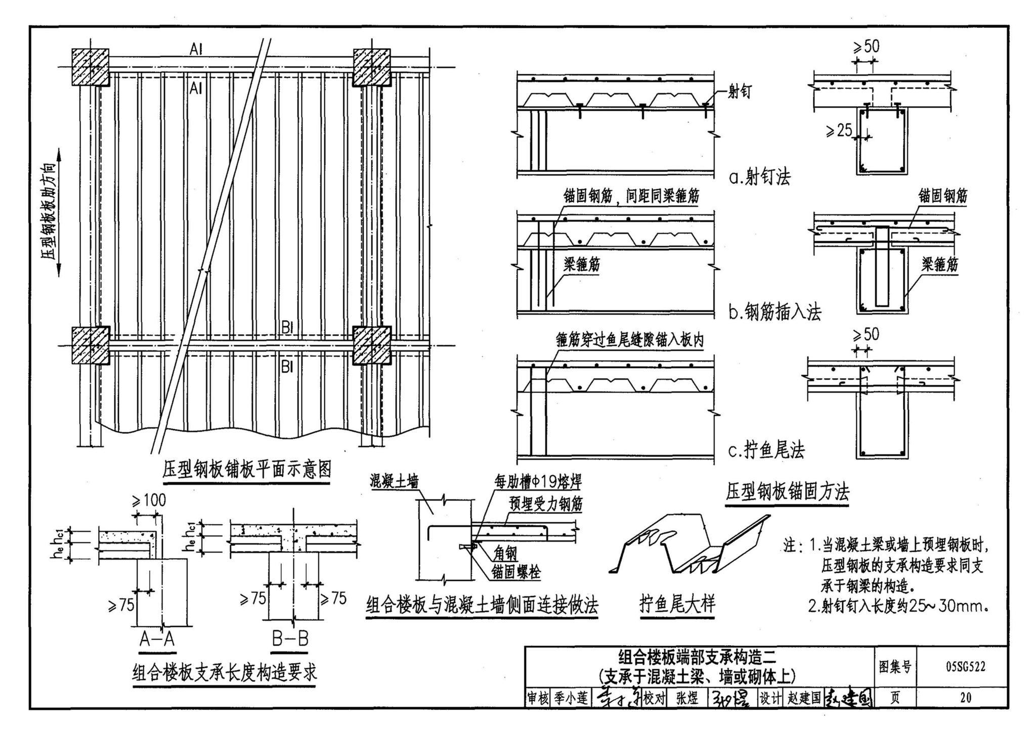 05SG522--钢与混凝土组合楼（屋）盖结构构造