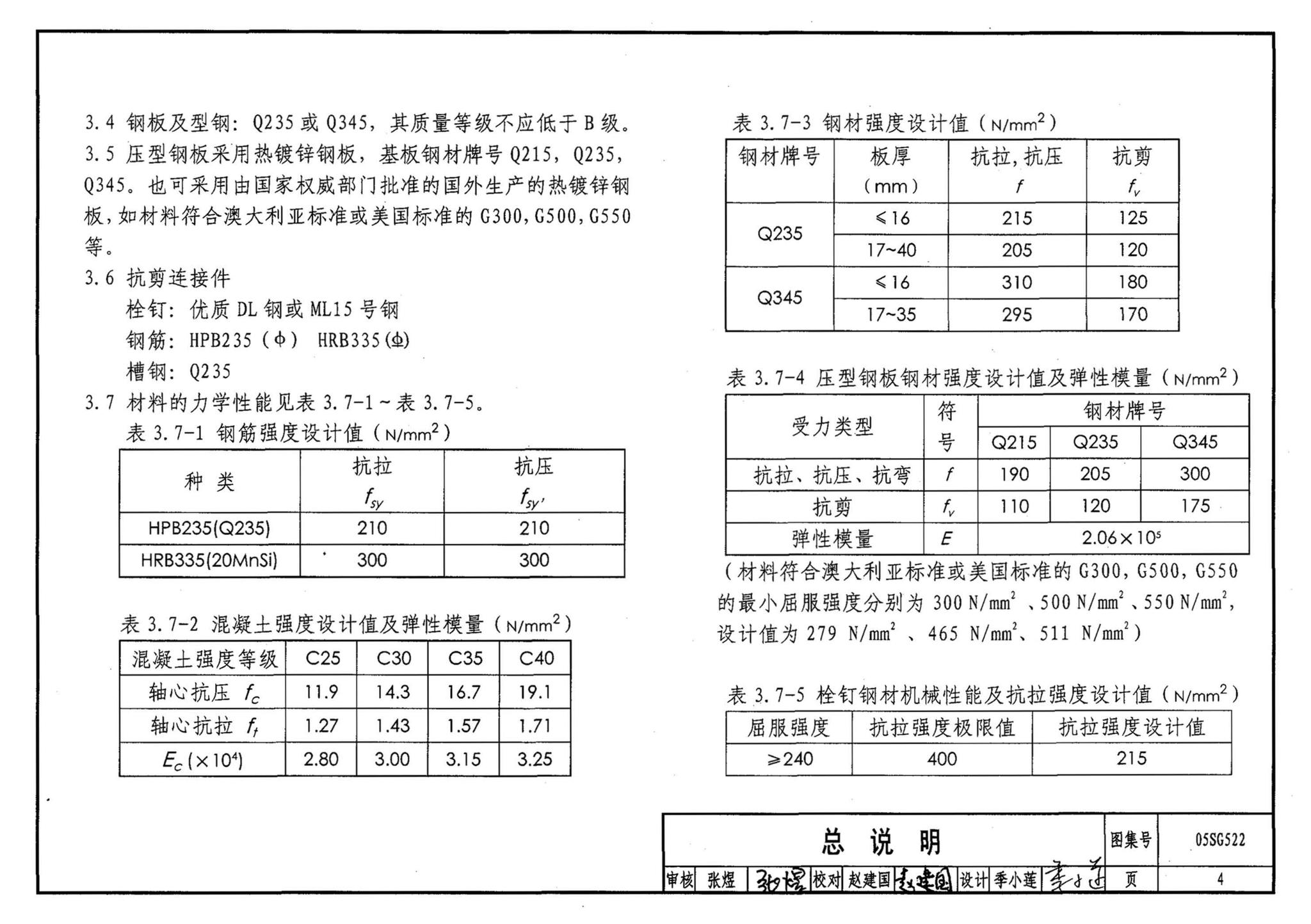 05SG522--钢与混凝土组合楼（屋）盖结构构造