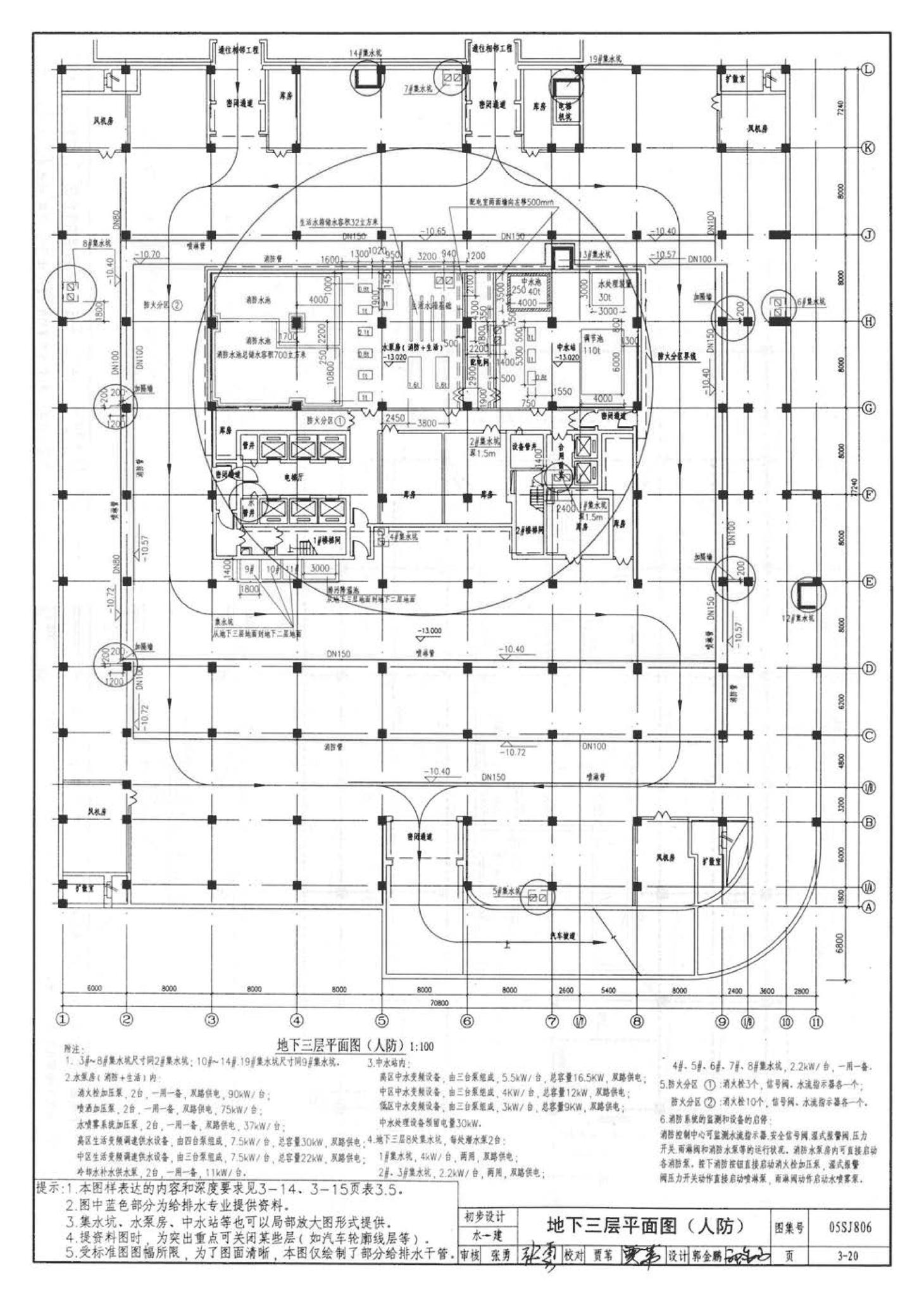 05SJ806--民用建筑工程设计互提资料深度及图样－建筑专业