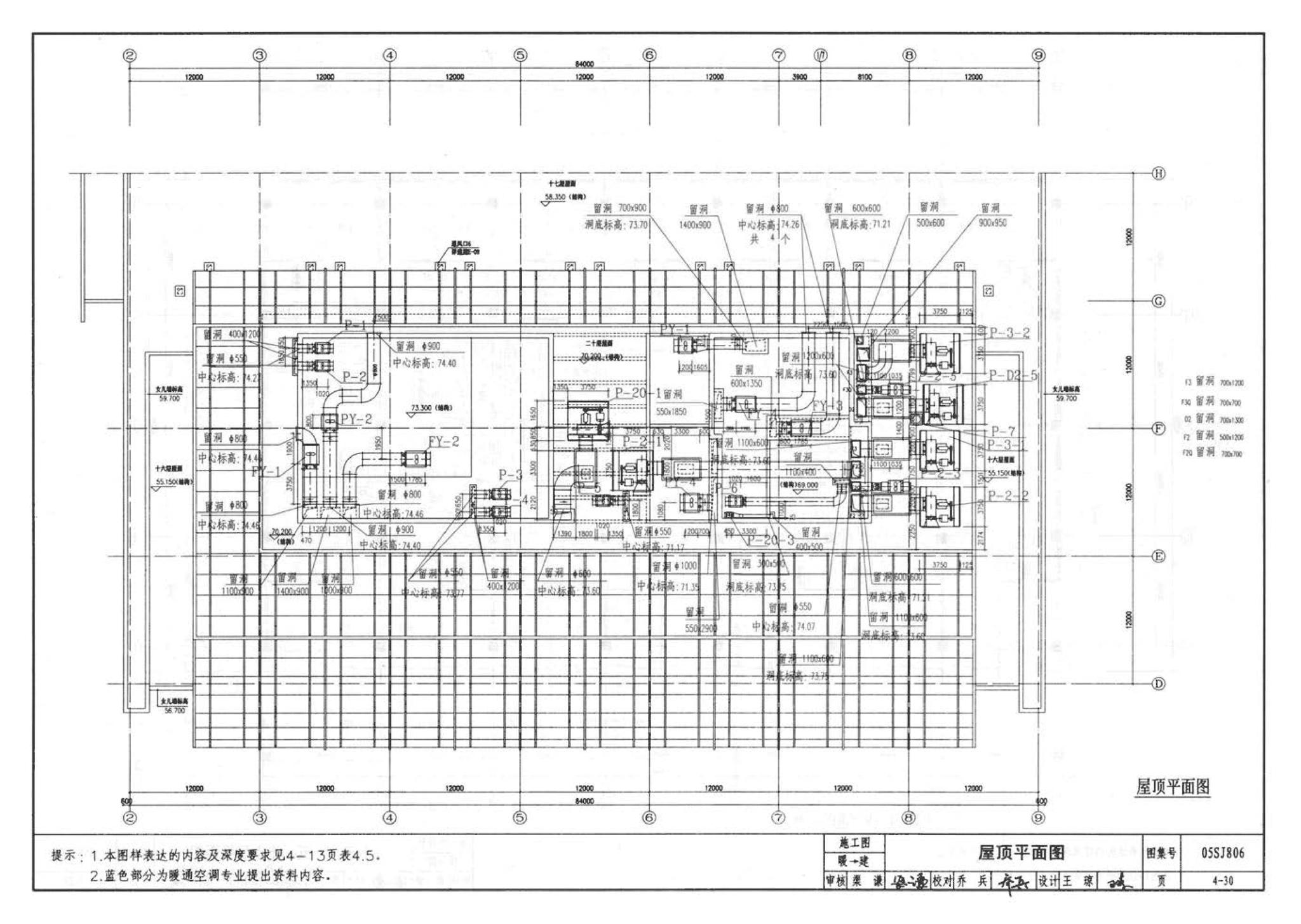 05SJ806--民用建筑工程设计互提资料深度及图样－建筑专业