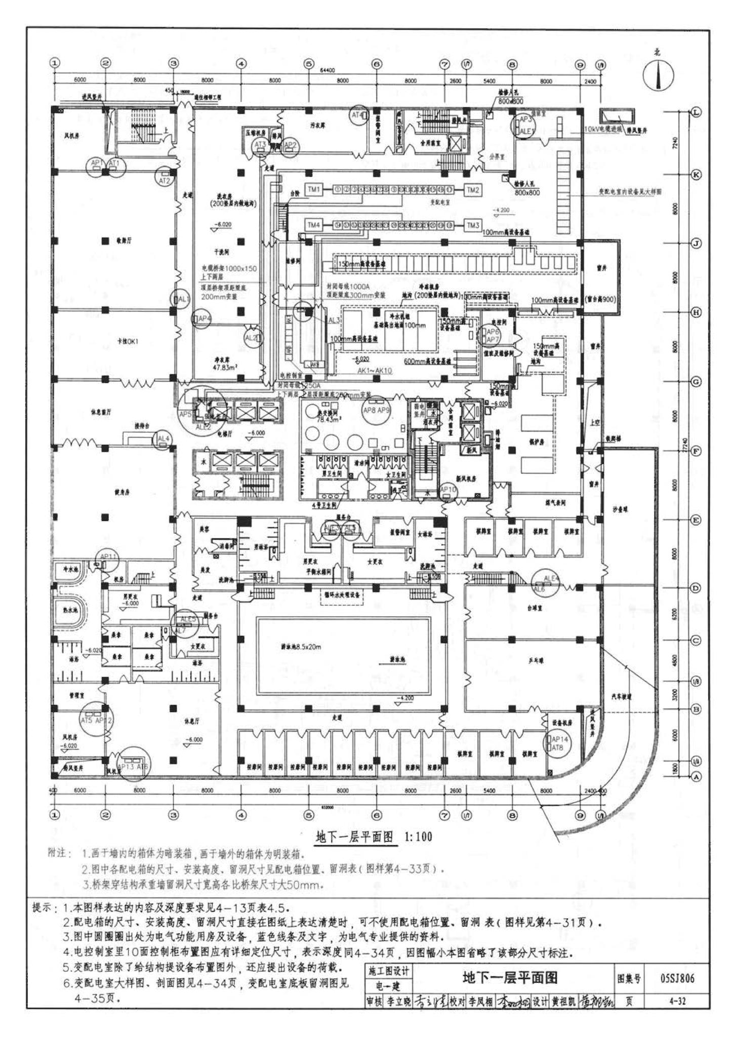 05SJ806--民用建筑工程设计互提资料深度及图样－建筑专业