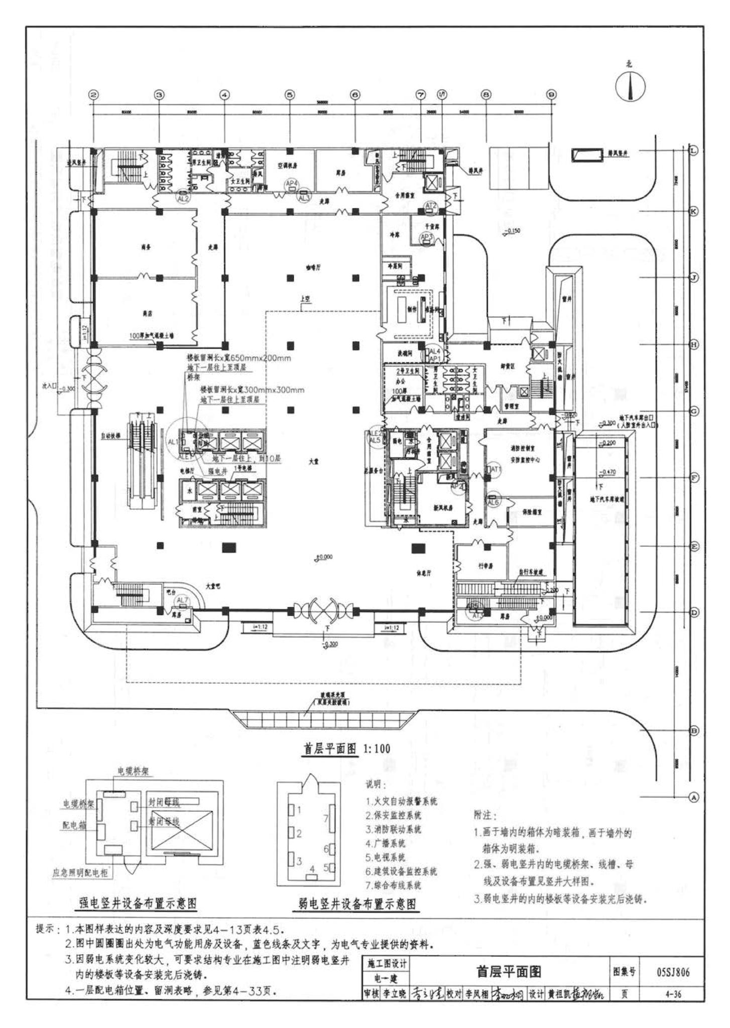 05SJ806--民用建筑工程设计互提资料深度及图样－建筑专业