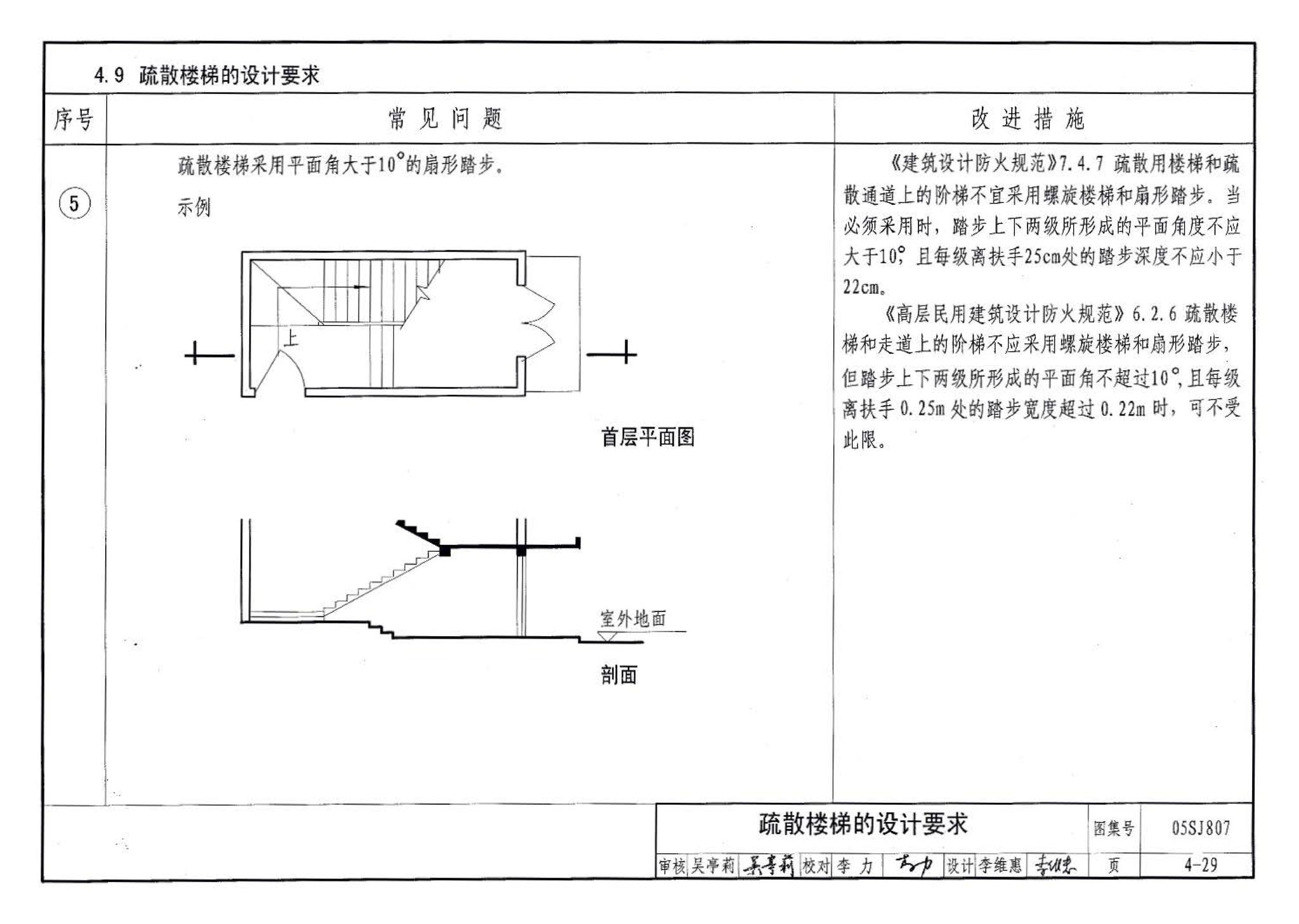 05SJ807--民用建筑工程设计常见问题分析及图示－建筑专业