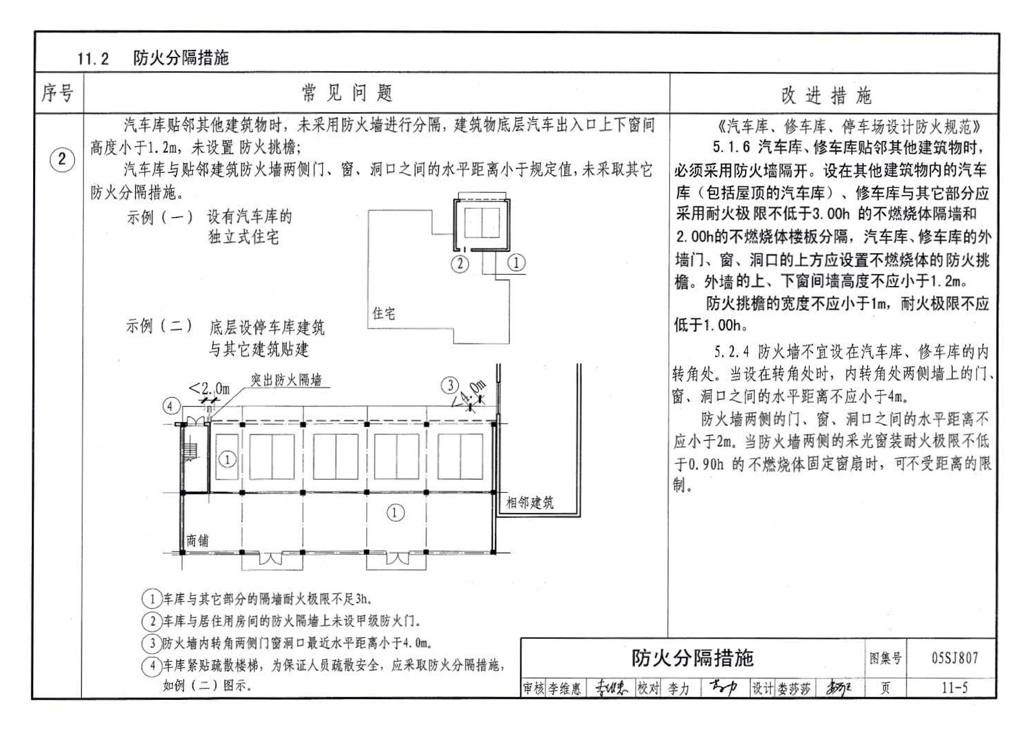 05SJ807--民用建筑工程设计常见问题分析及图示－建筑专业