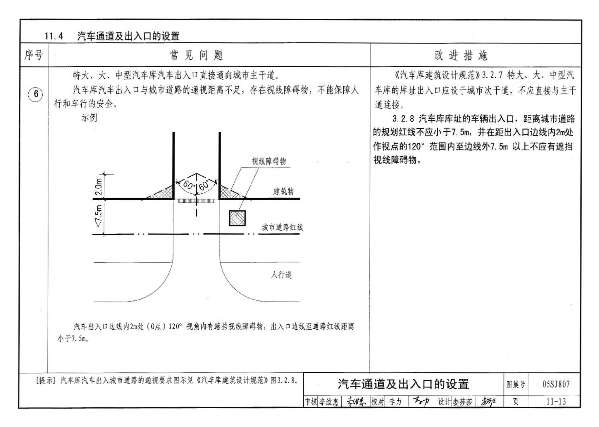 05SJ807--民用建筑工程设计常见问题分析及图示－建筑专业