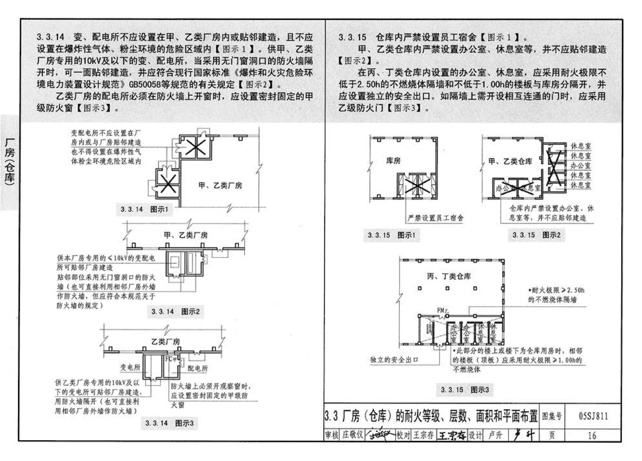 05SJ811--《建筑设计防火规范》图示