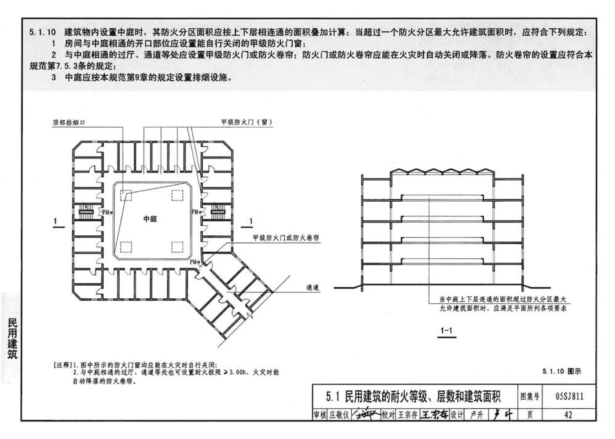 05SJ811--《建筑设计防火规范》图示