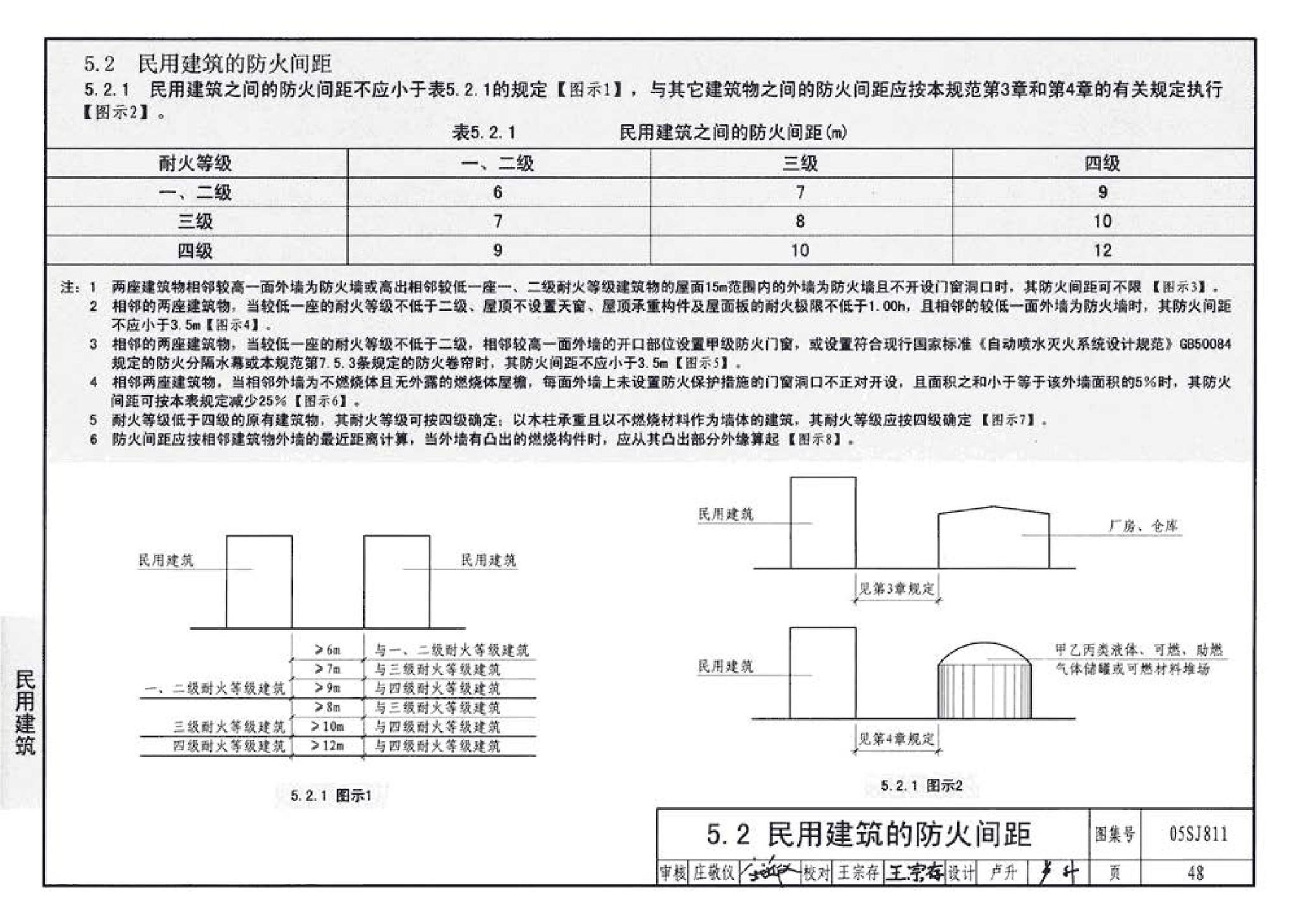 05SJ811--《建筑设计防火规范》图示