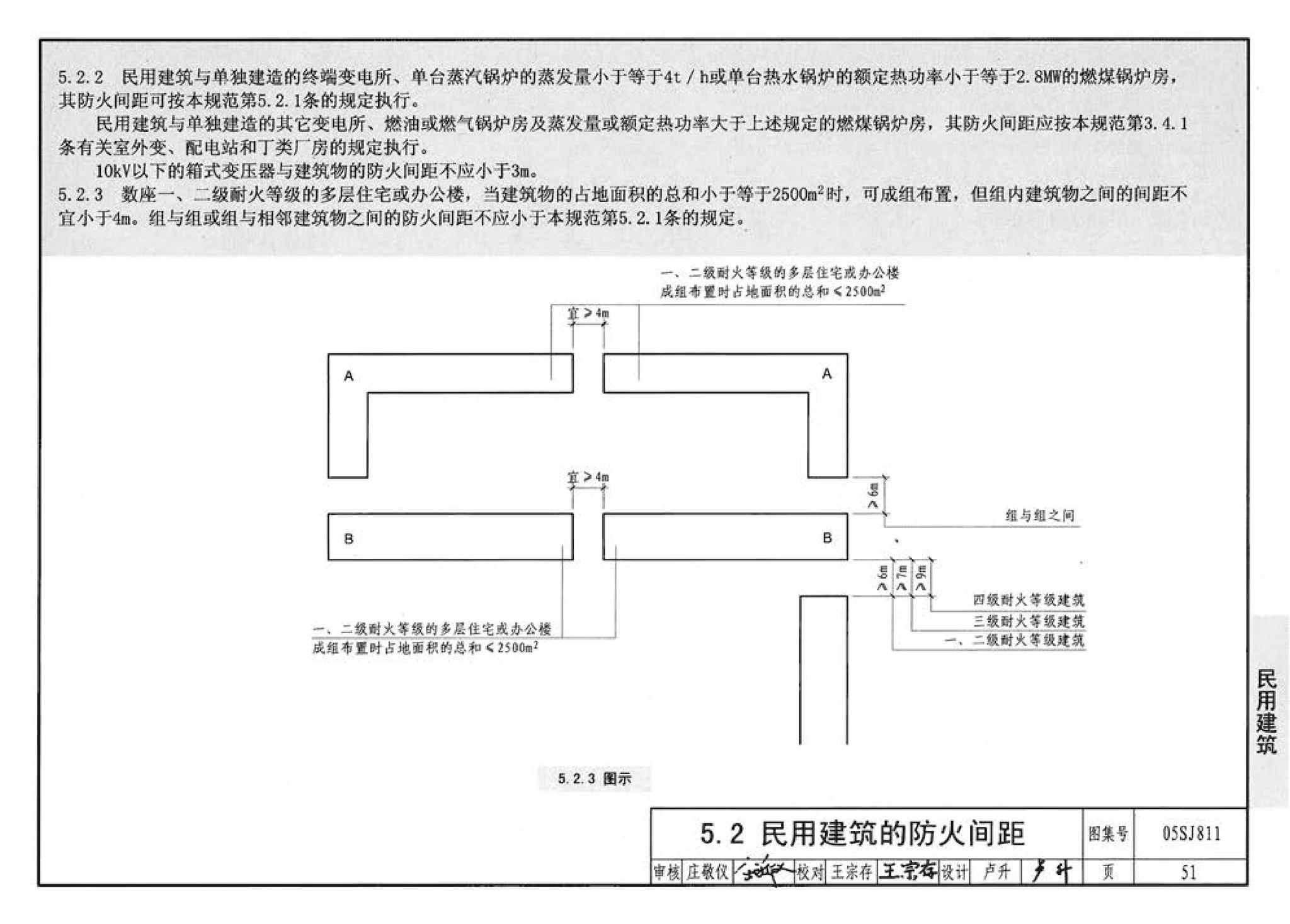 05SJ811--《建筑设计防火规范》图示