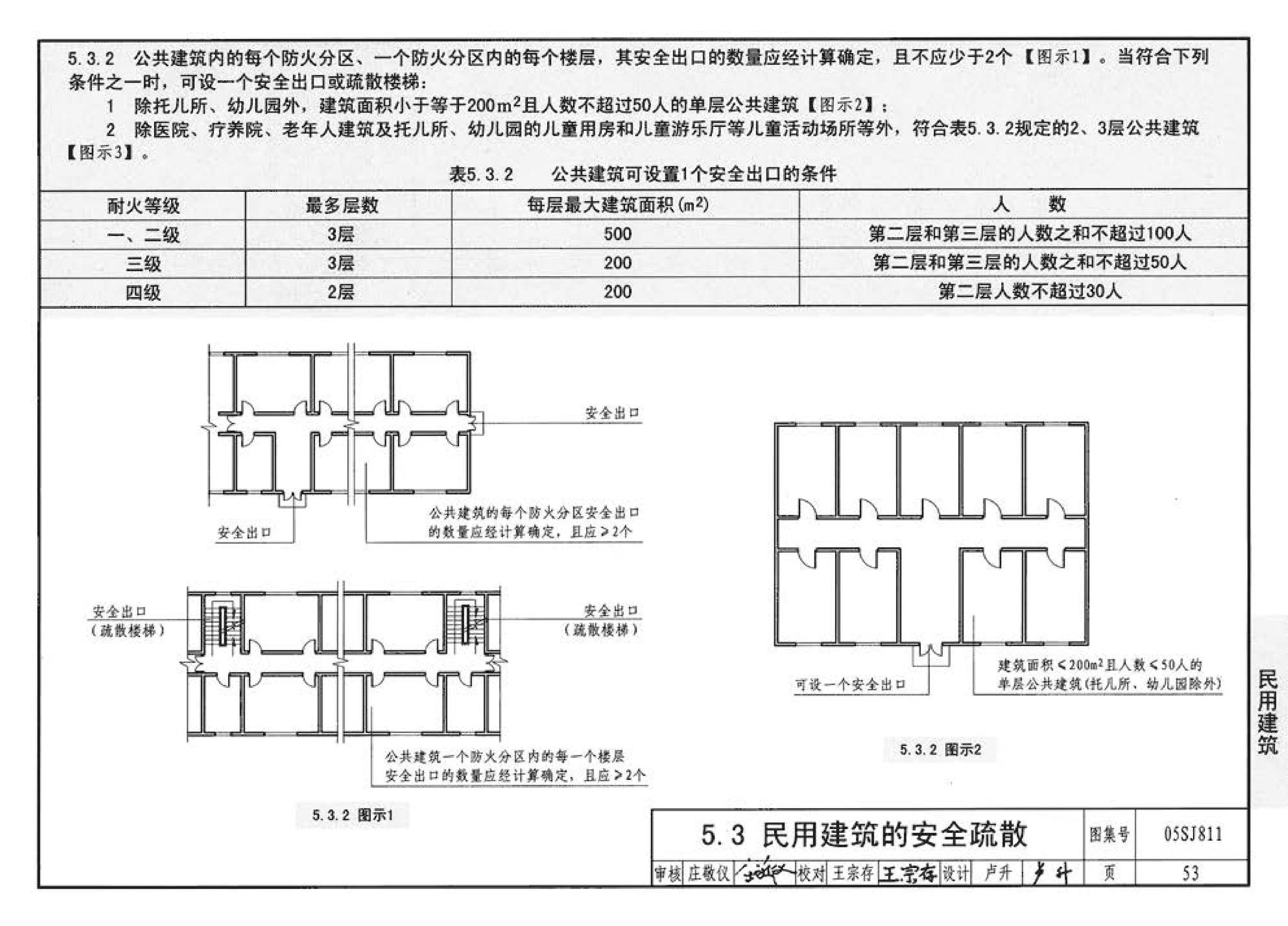 05SJ811--《建筑设计防火规范》图示