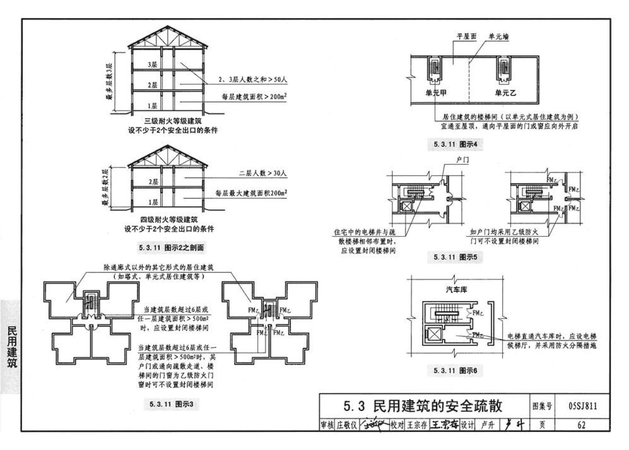 05SJ811--《建筑设计防火规范》图示