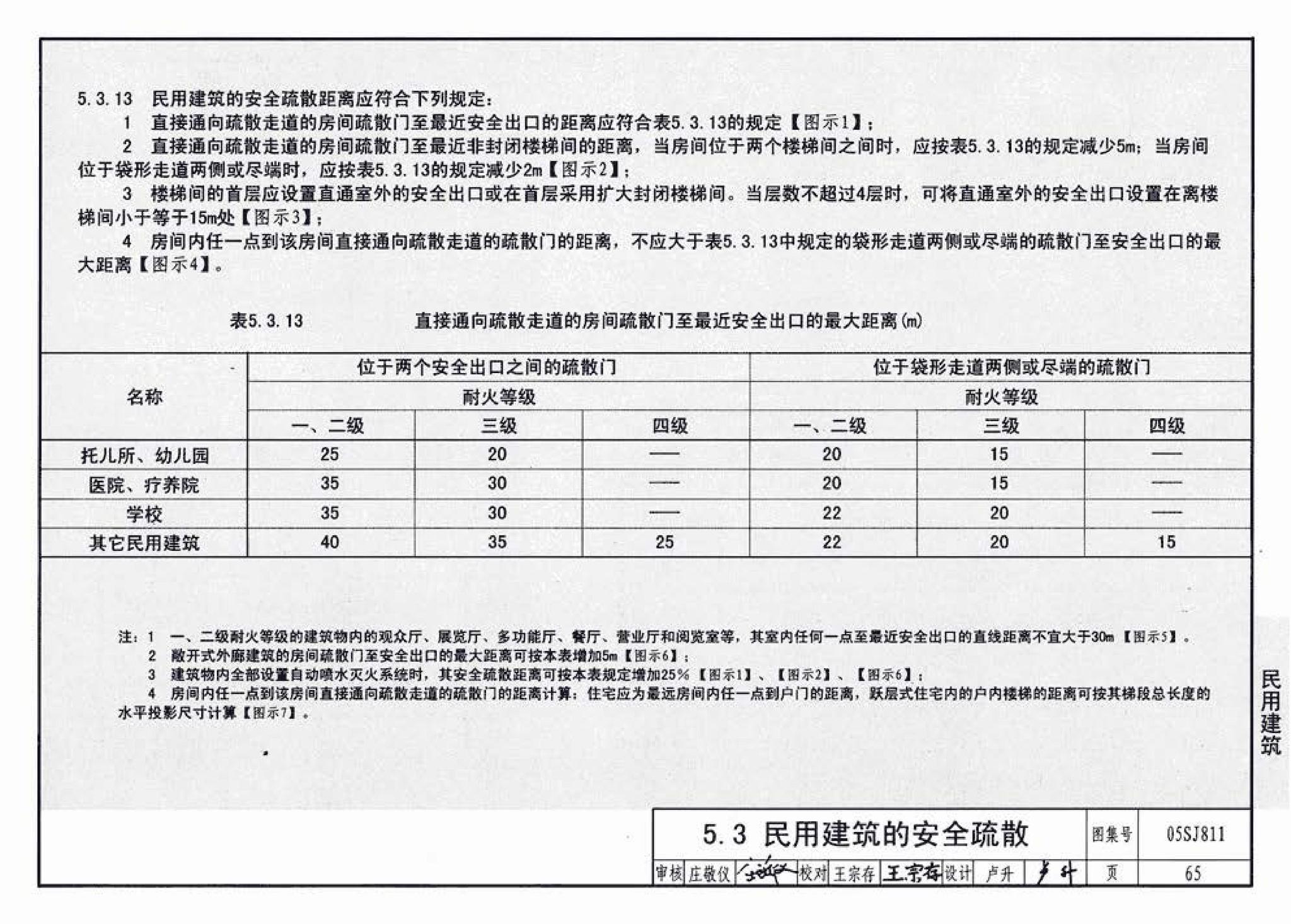 05SJ811--《建筑设计防火规范》图示