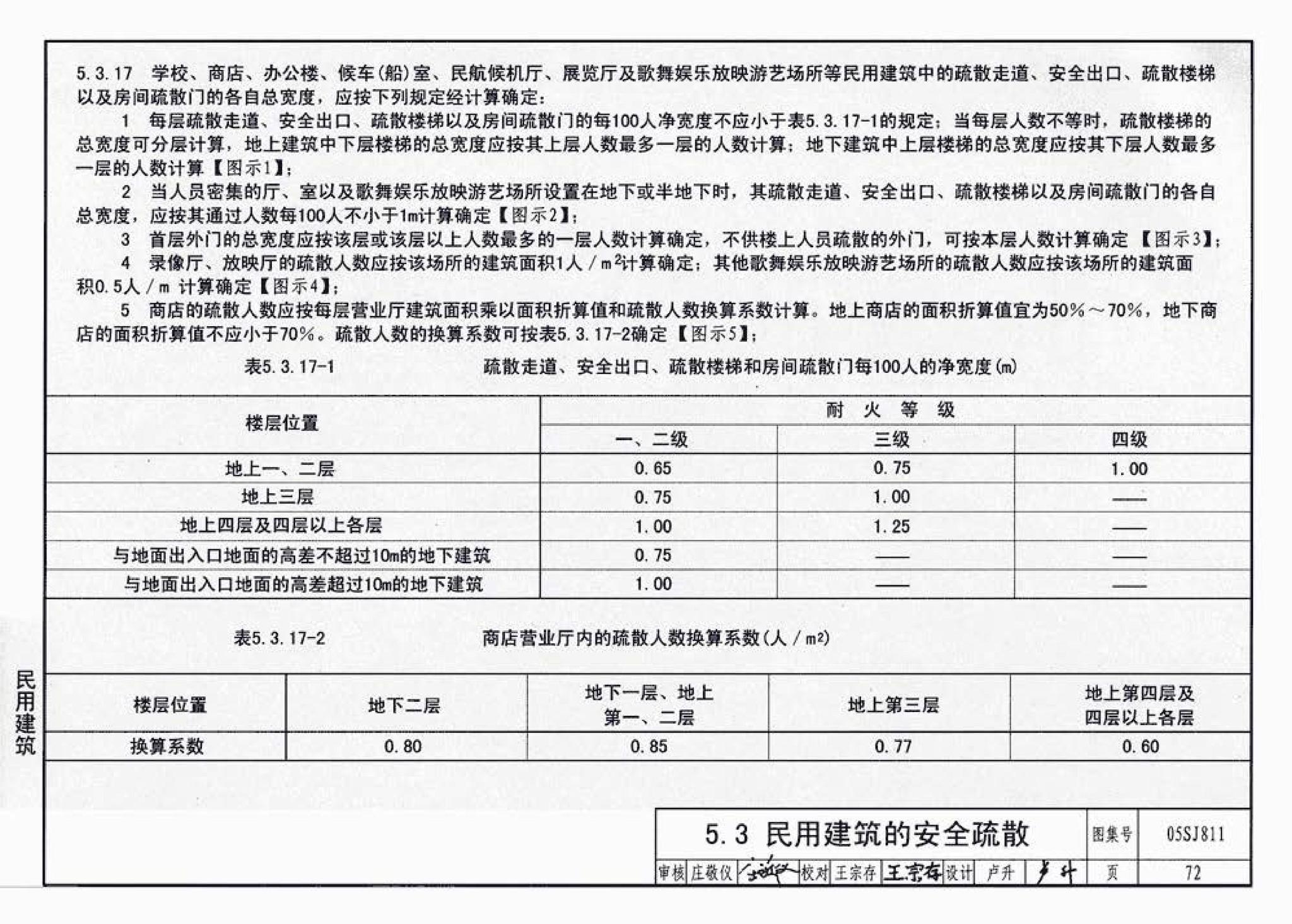 05SJ811--《建筑设计防火规范》图示