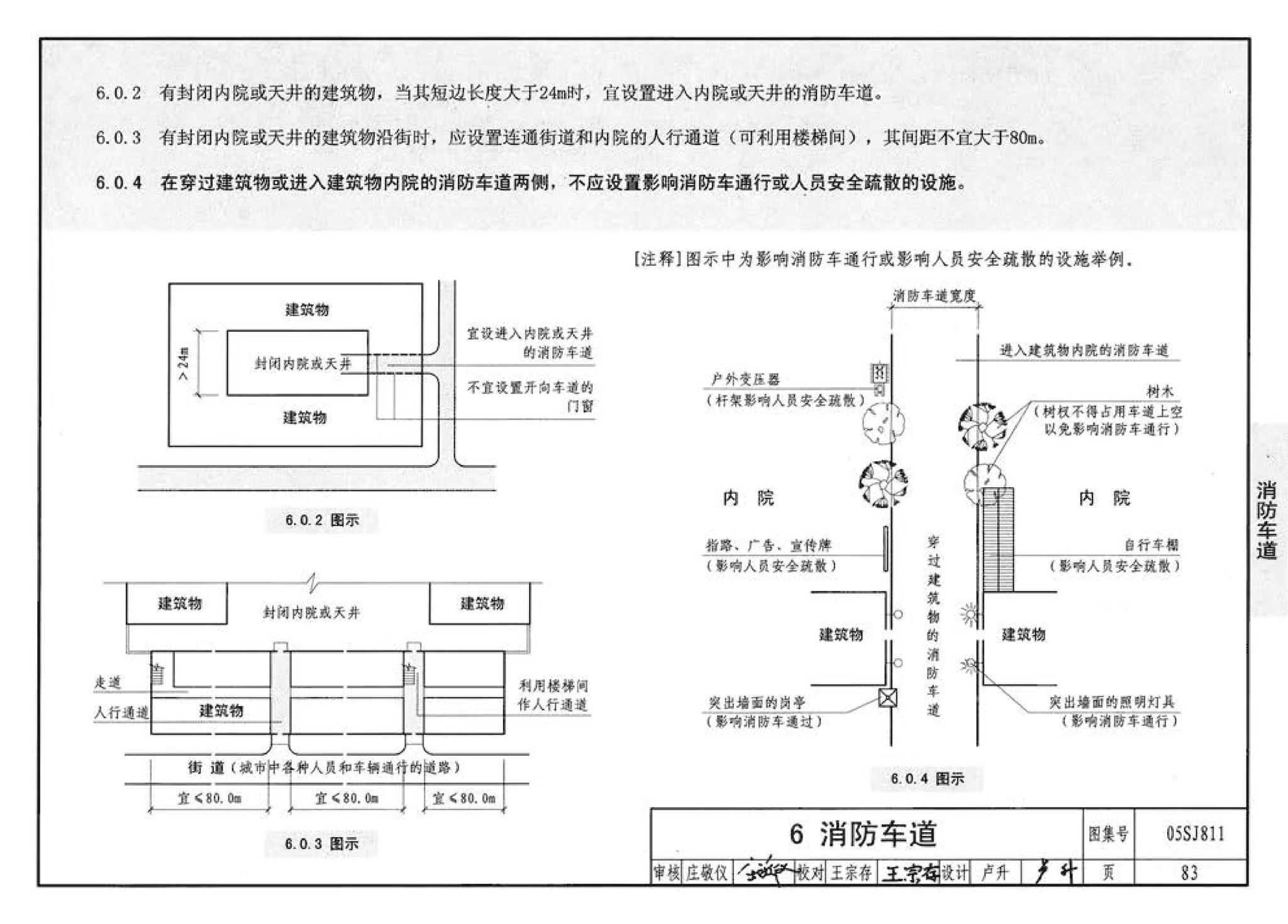 05SJ811--《建筑设计防火规范》图示