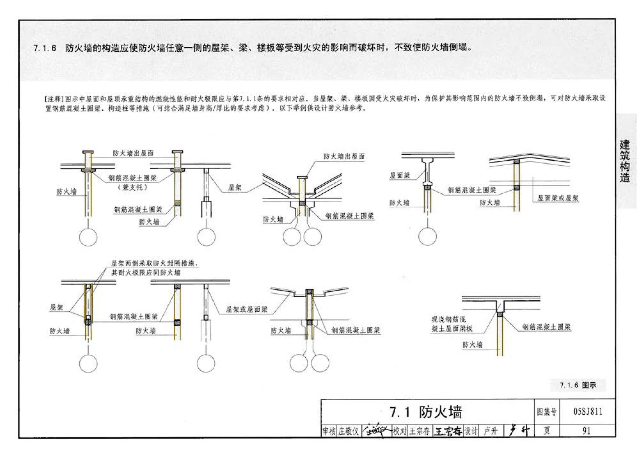 05SJ811--《建筑设计防火规范》图示