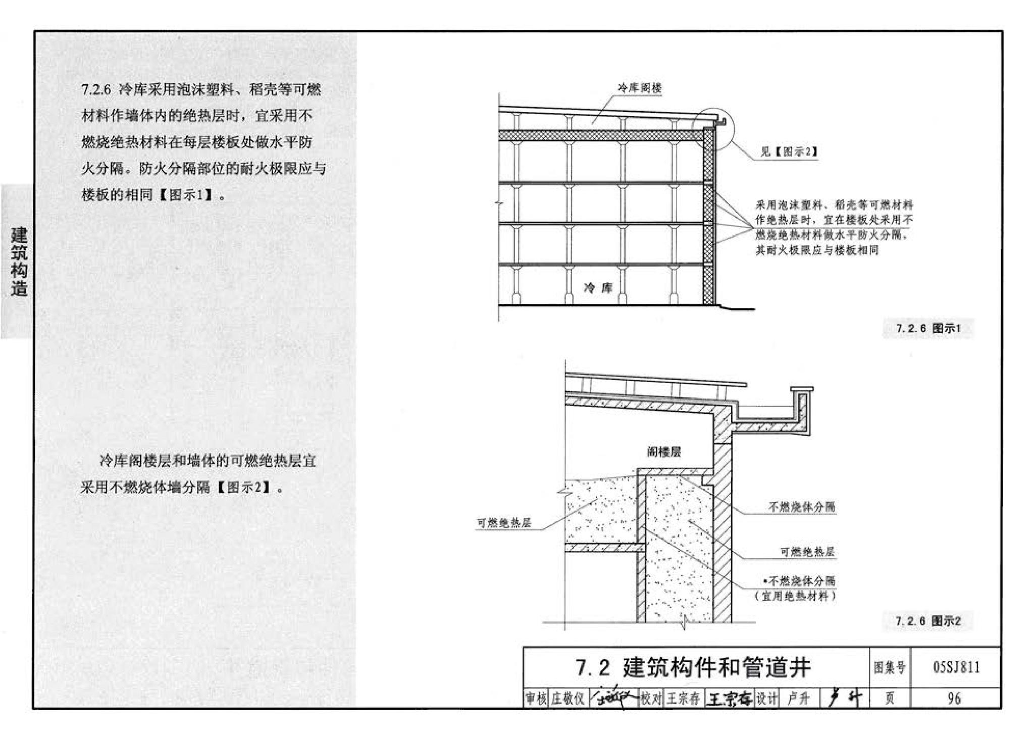 05SJ811--《建筑设计防火规范》图示