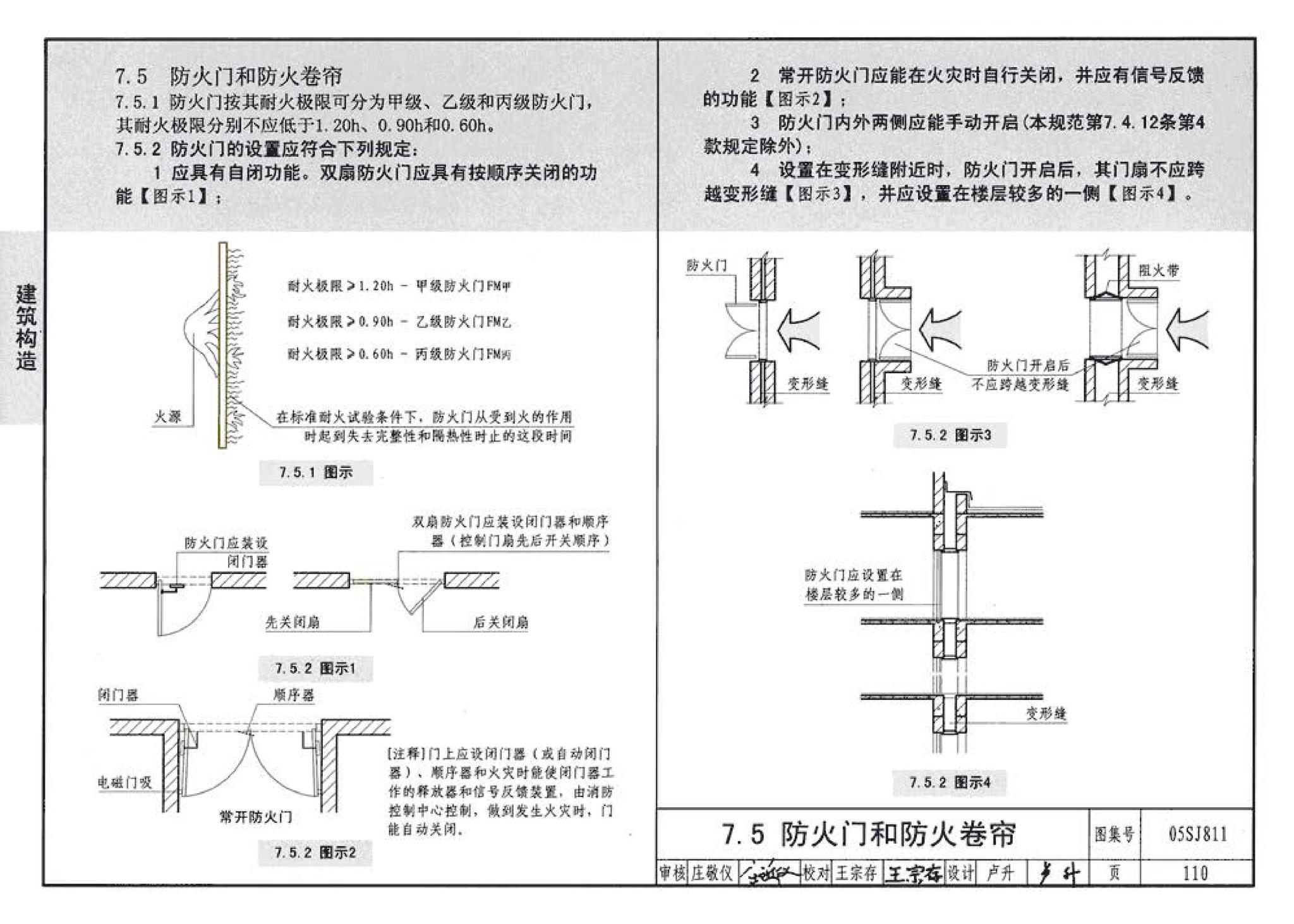 05SJ811--《建筑设计防火规范》图示