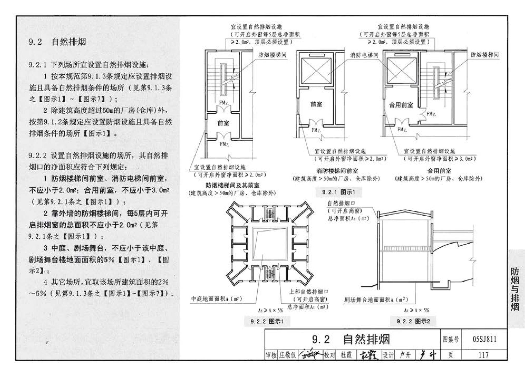 05SJ811--《建筑设计防火规范》图示