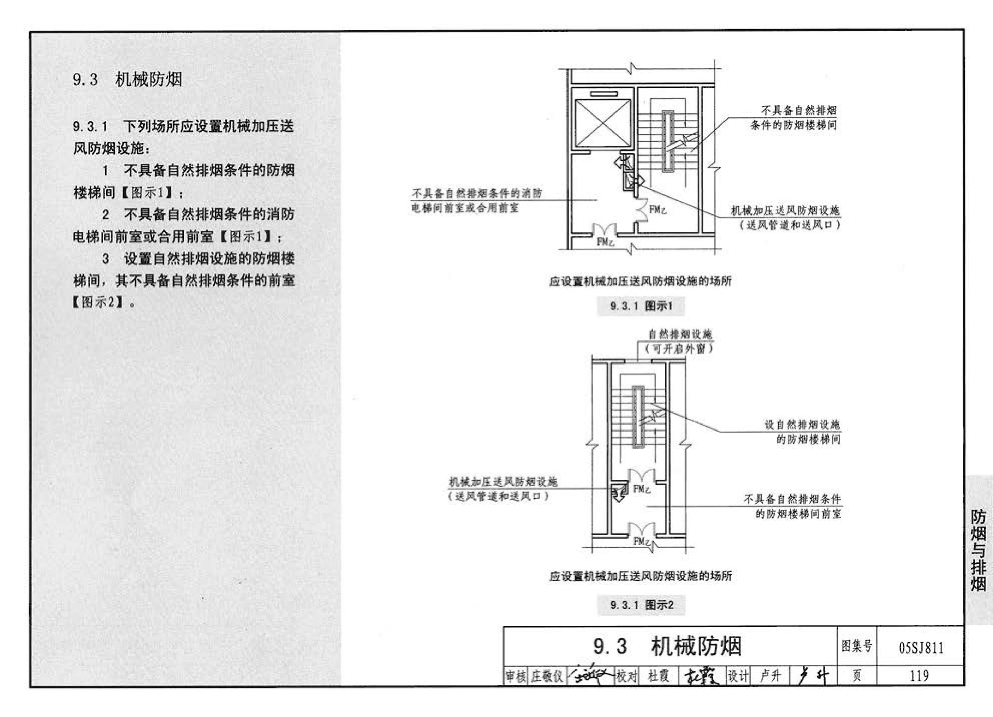 05SJ811--《建筑设计防火规范》图示