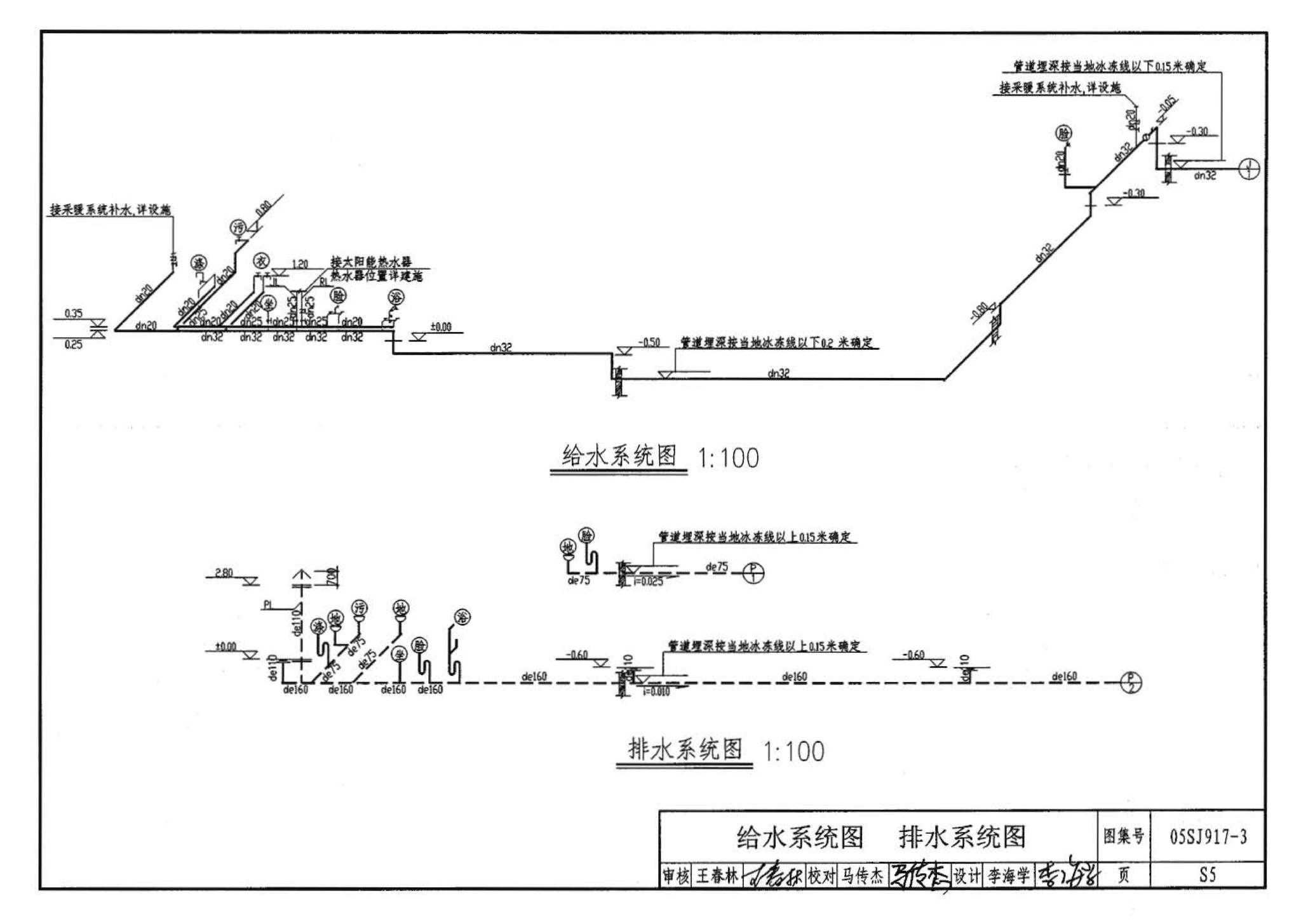 05SJ917-3--小城镇住宅通用（示范）设计--青海西宁地区