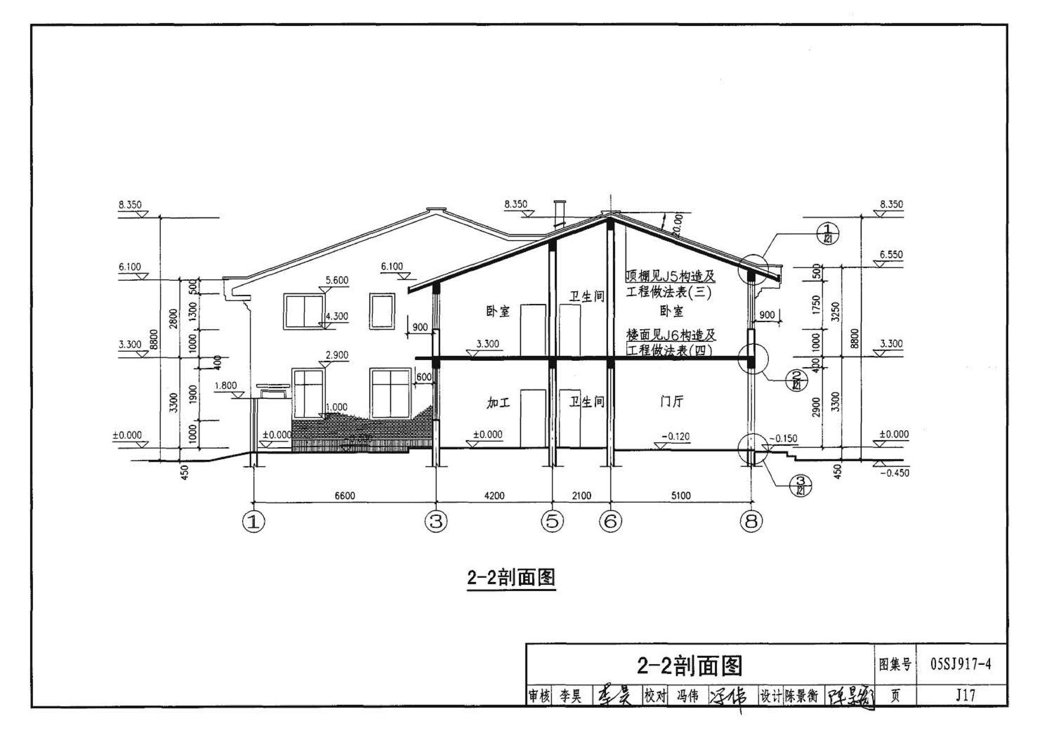 05SJ917-4--小城镇住宅通用（示范）设计--陕西西安地区