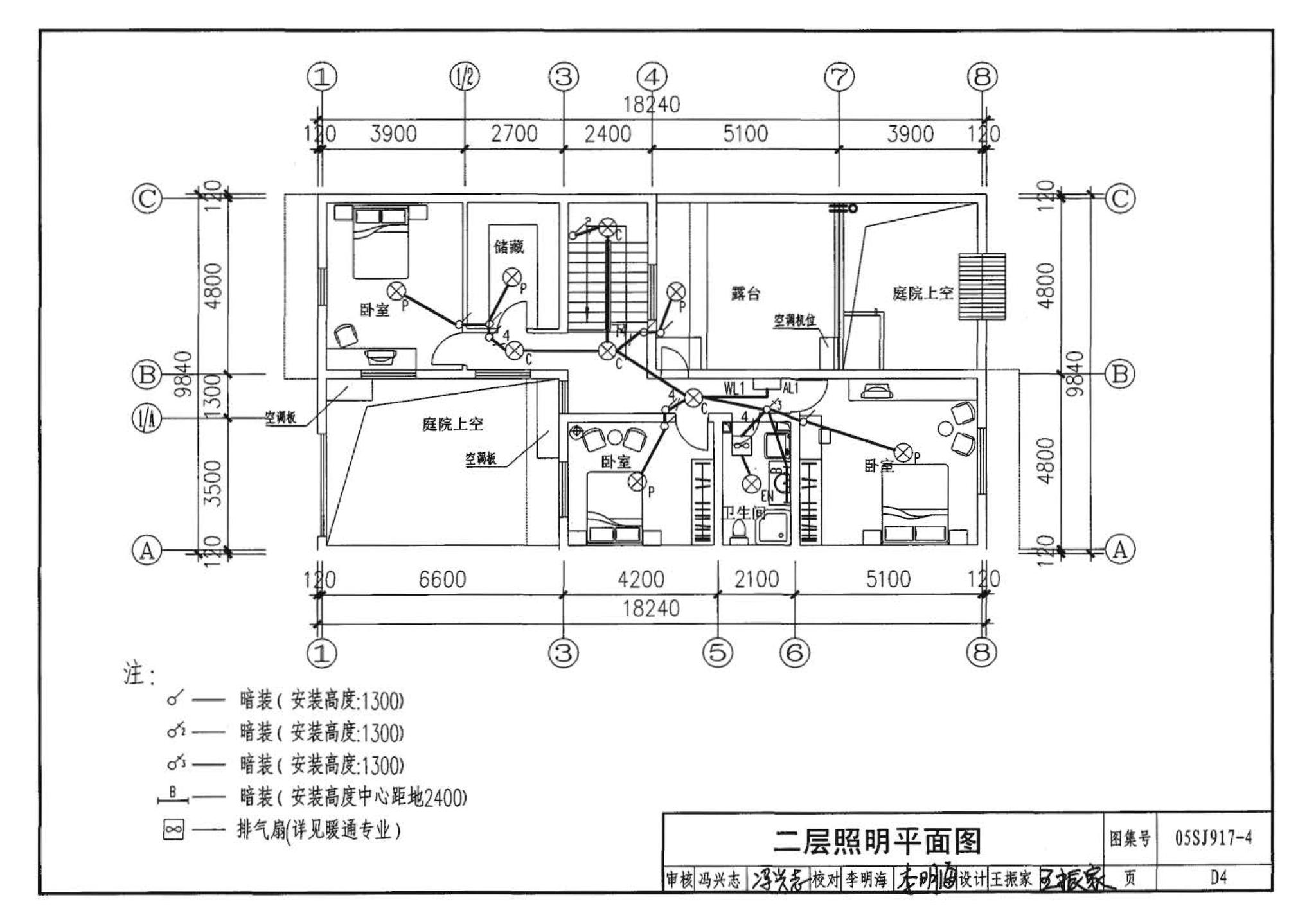 05SJ917-4--小城镇住宅通用（示范）设计--陕西西安地区