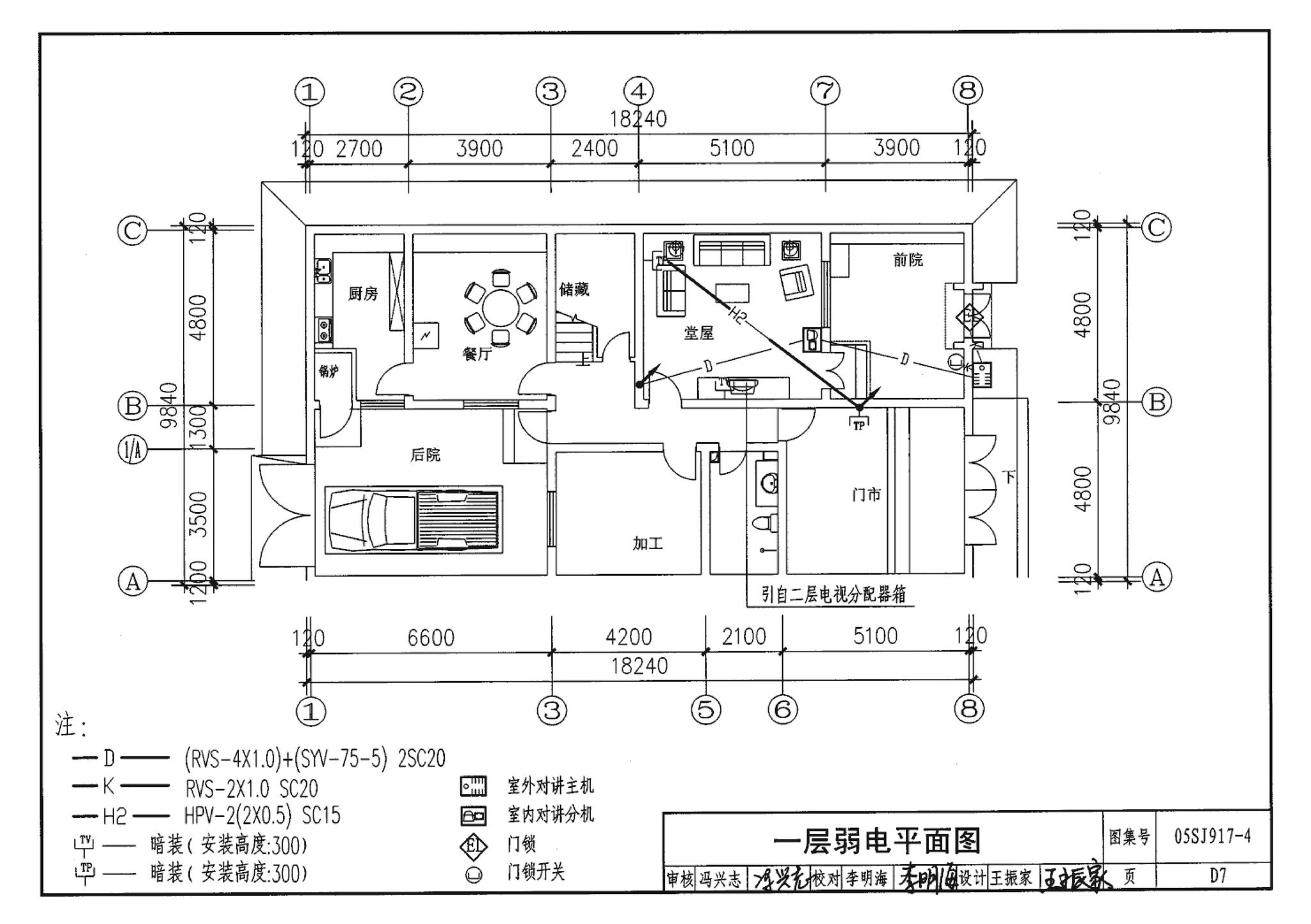 05SJ917-4--小城镇住宅通用（示范）设计--陕西西安地区