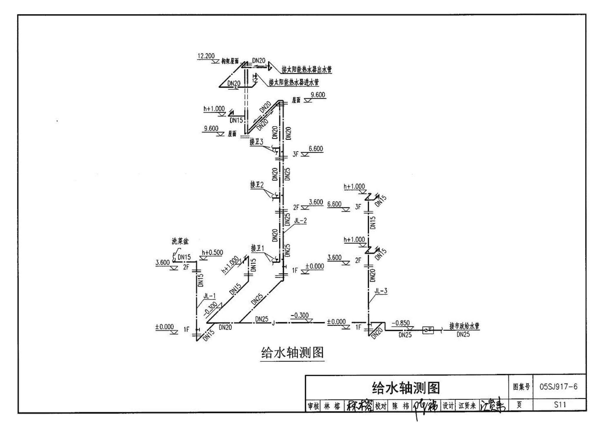 05SJ917-6--小城镇住宅通用（示范）设计--福建福州地区