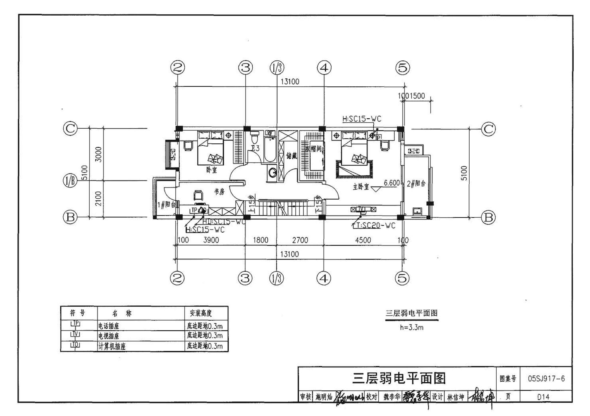 05SJ917-6--小城镇住宅通用（示范）设计--福建福州地区