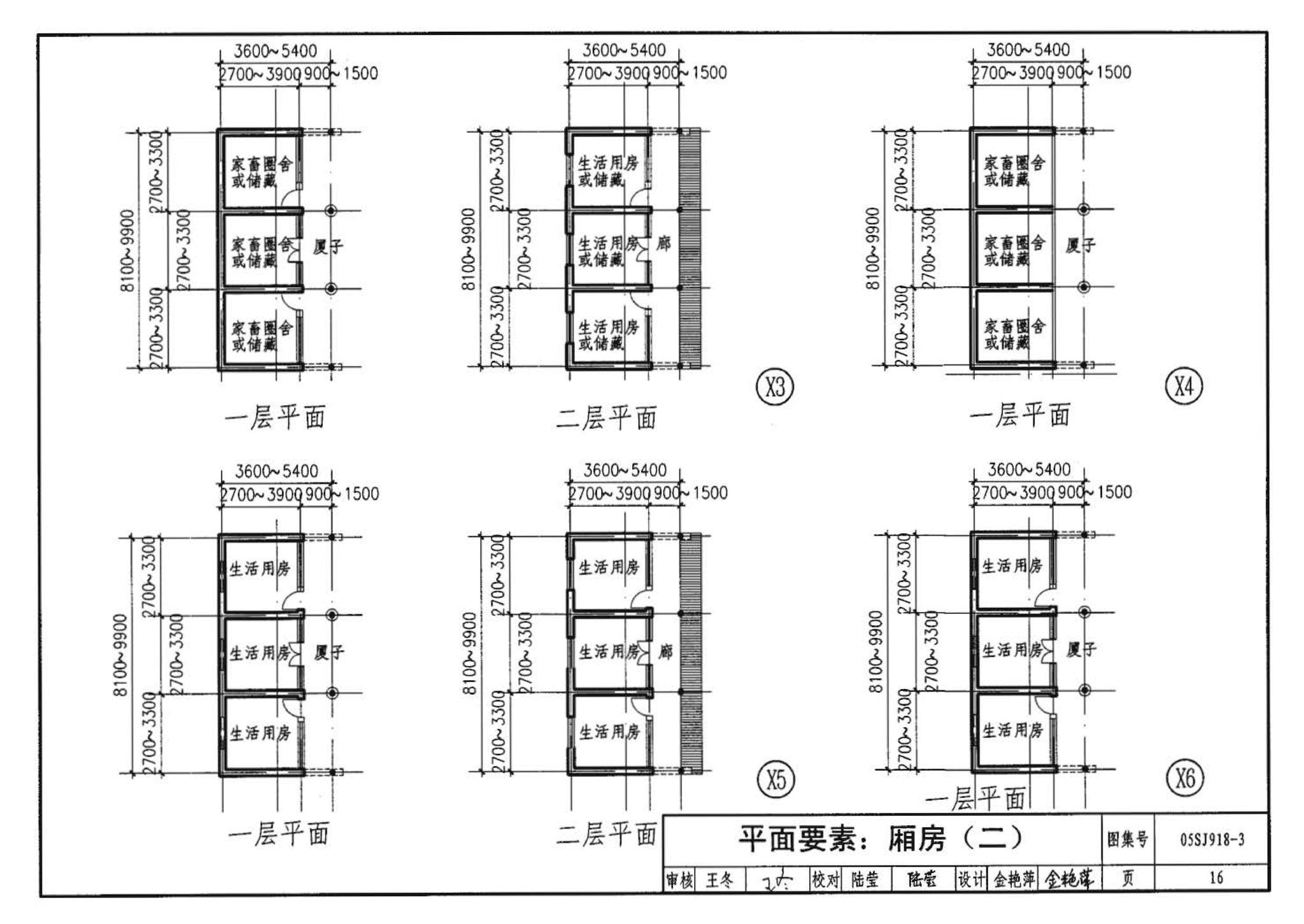 05SJ918-3--传统特色小城镇住宅--丽江地区