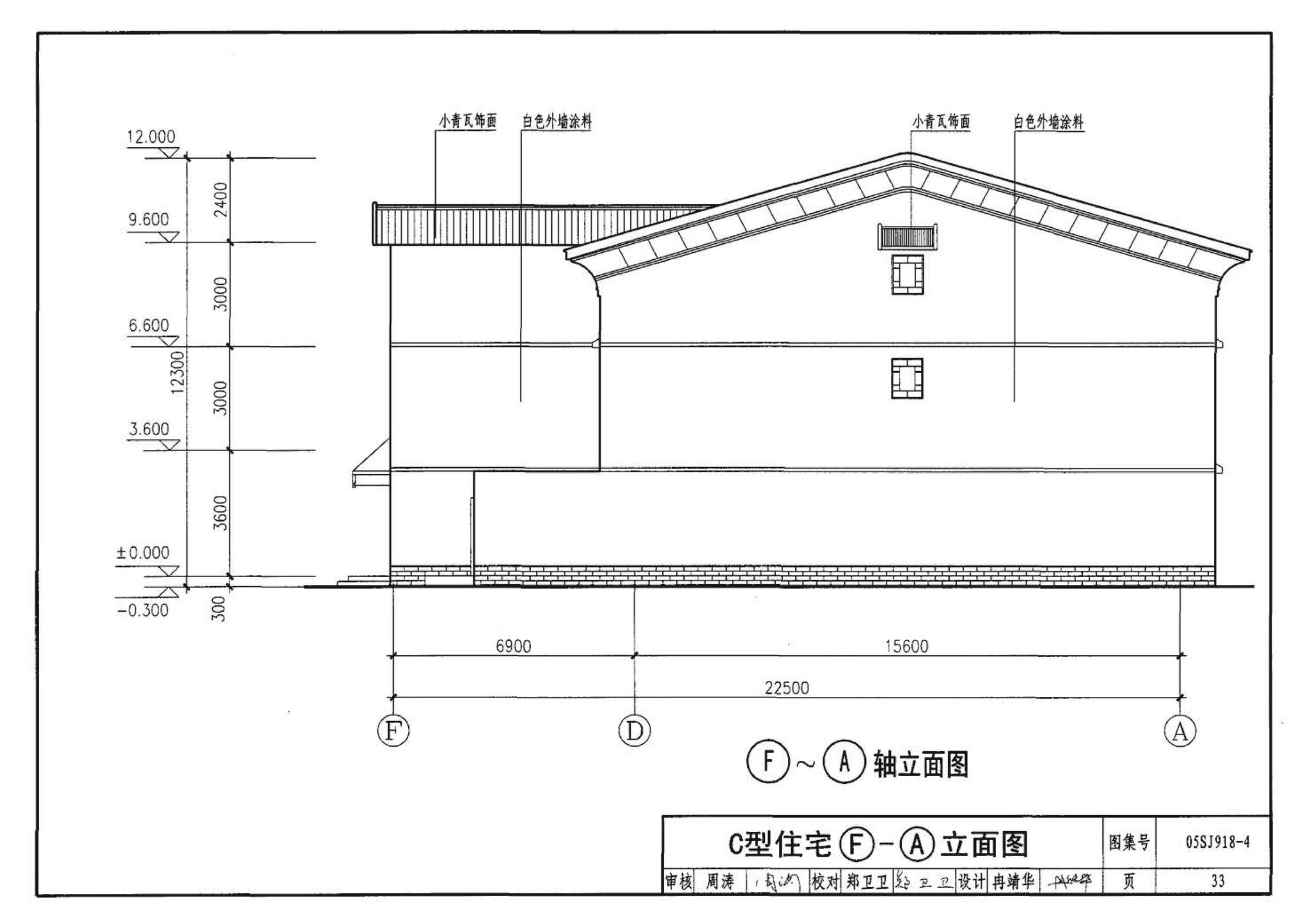 05SJ918-4--传统特色小城镇住宅--山西晋中地区