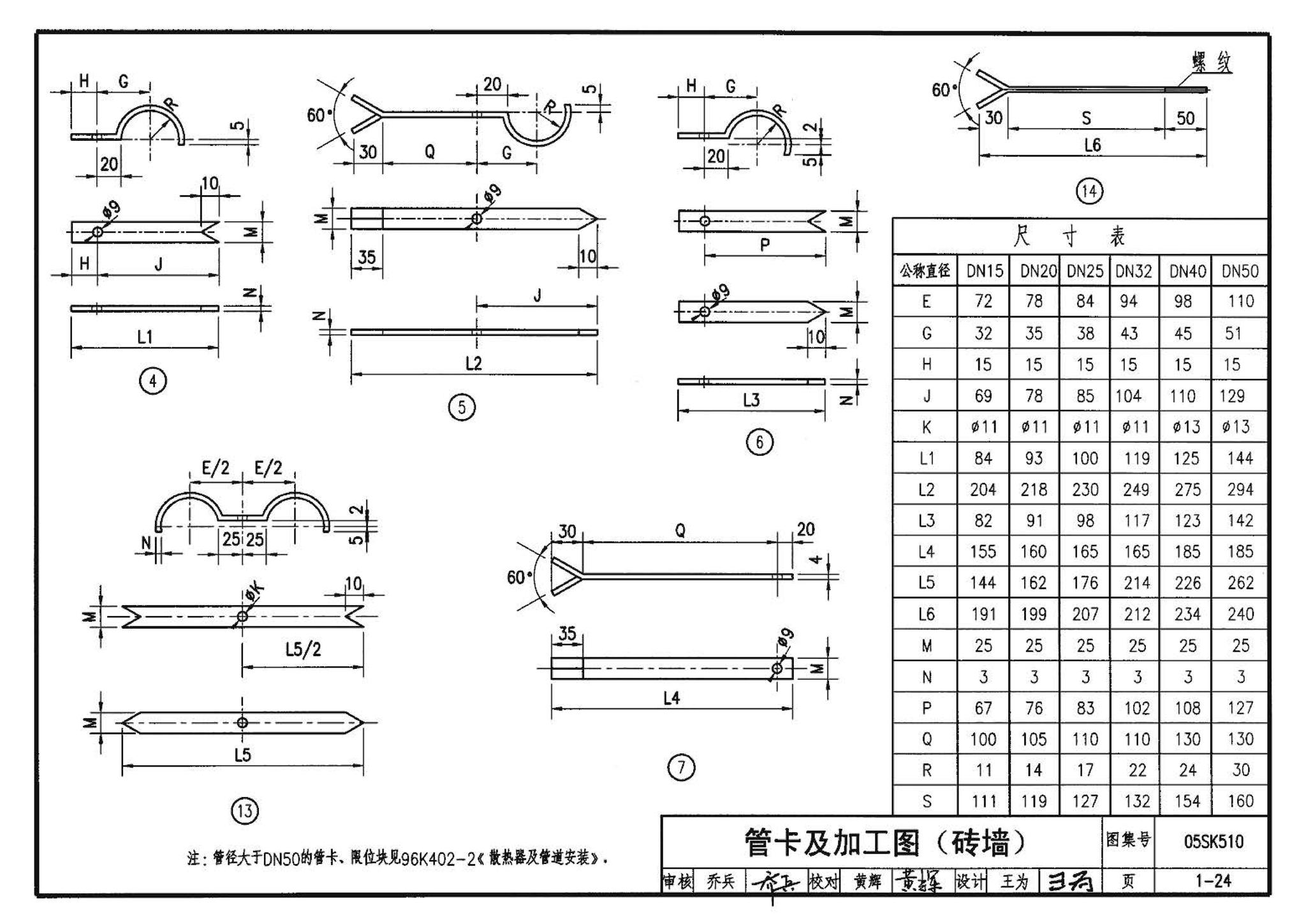 05SK510--小城镇住宅采暖通风设备选用与安装