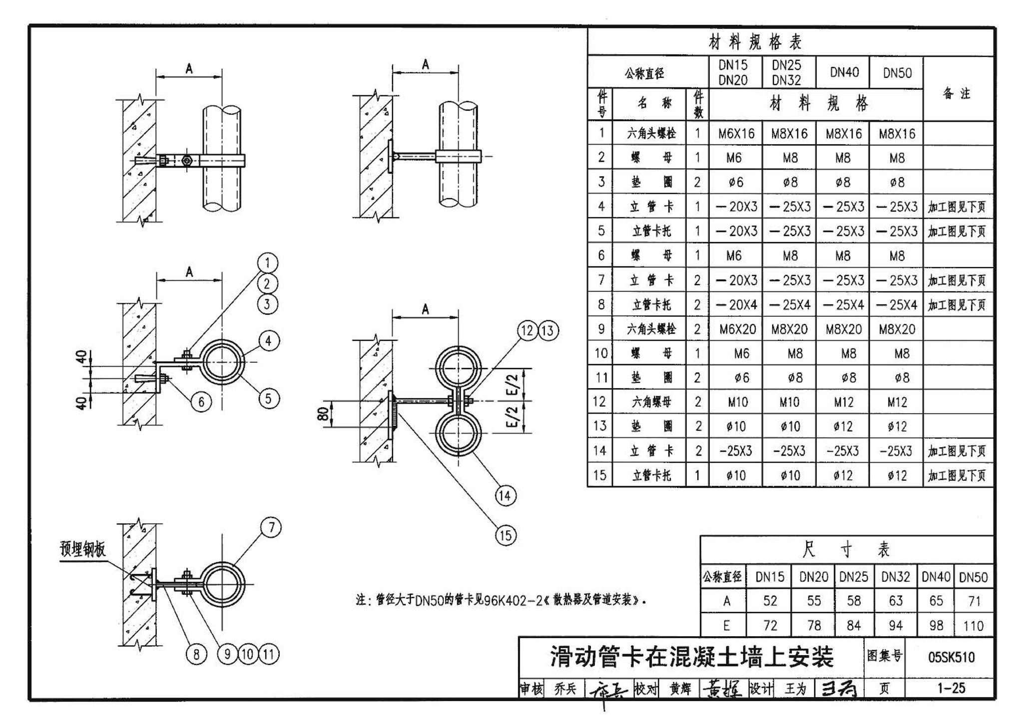 05SK510--小城镇住宅采暖通风设备选用与安装