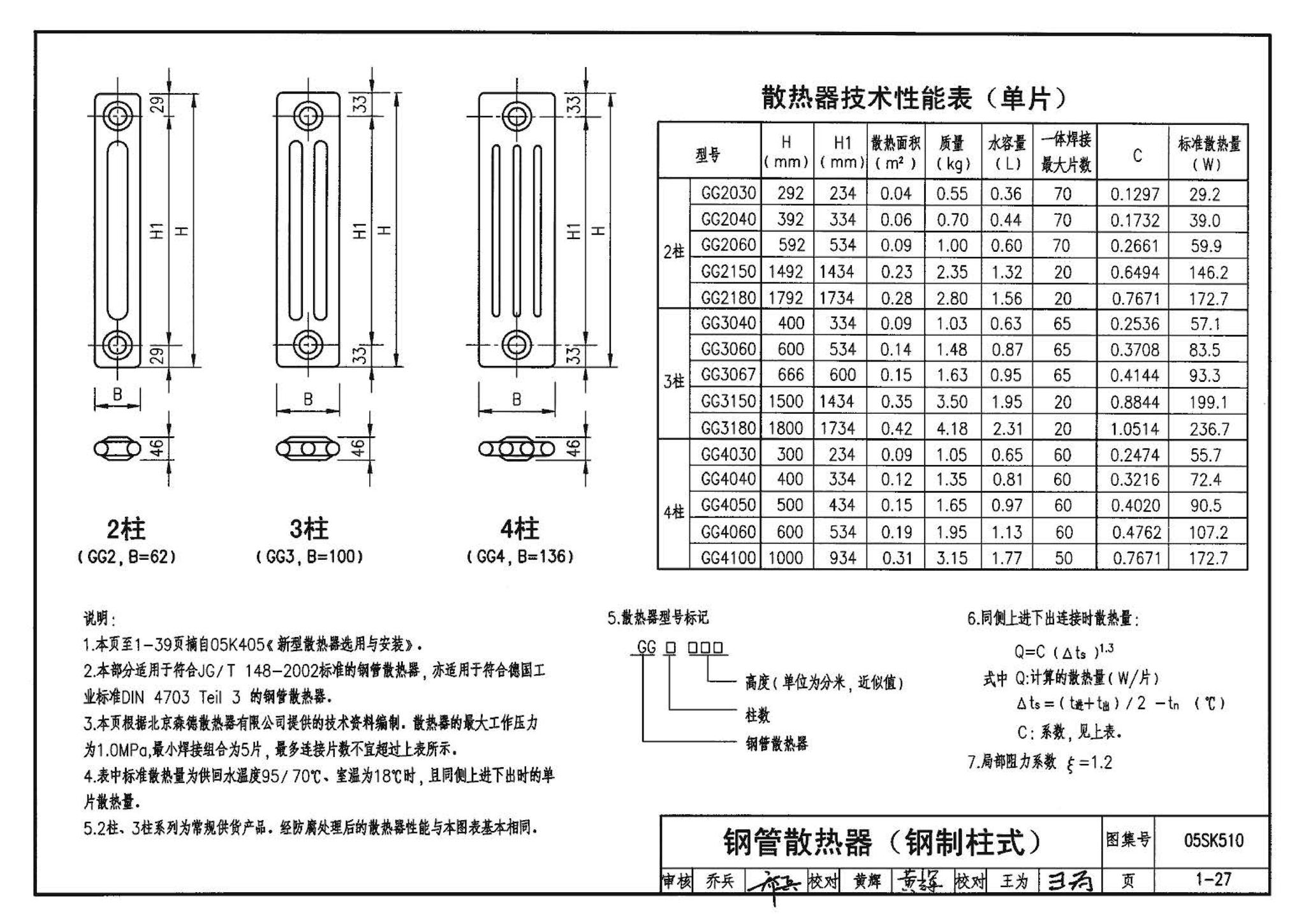 05SK510--小城镇住宅采暖通风设备选用与安装