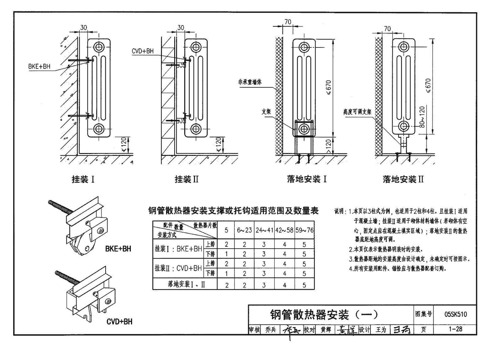 05SK510--小城镇住宅采暖通风设备选用与安装