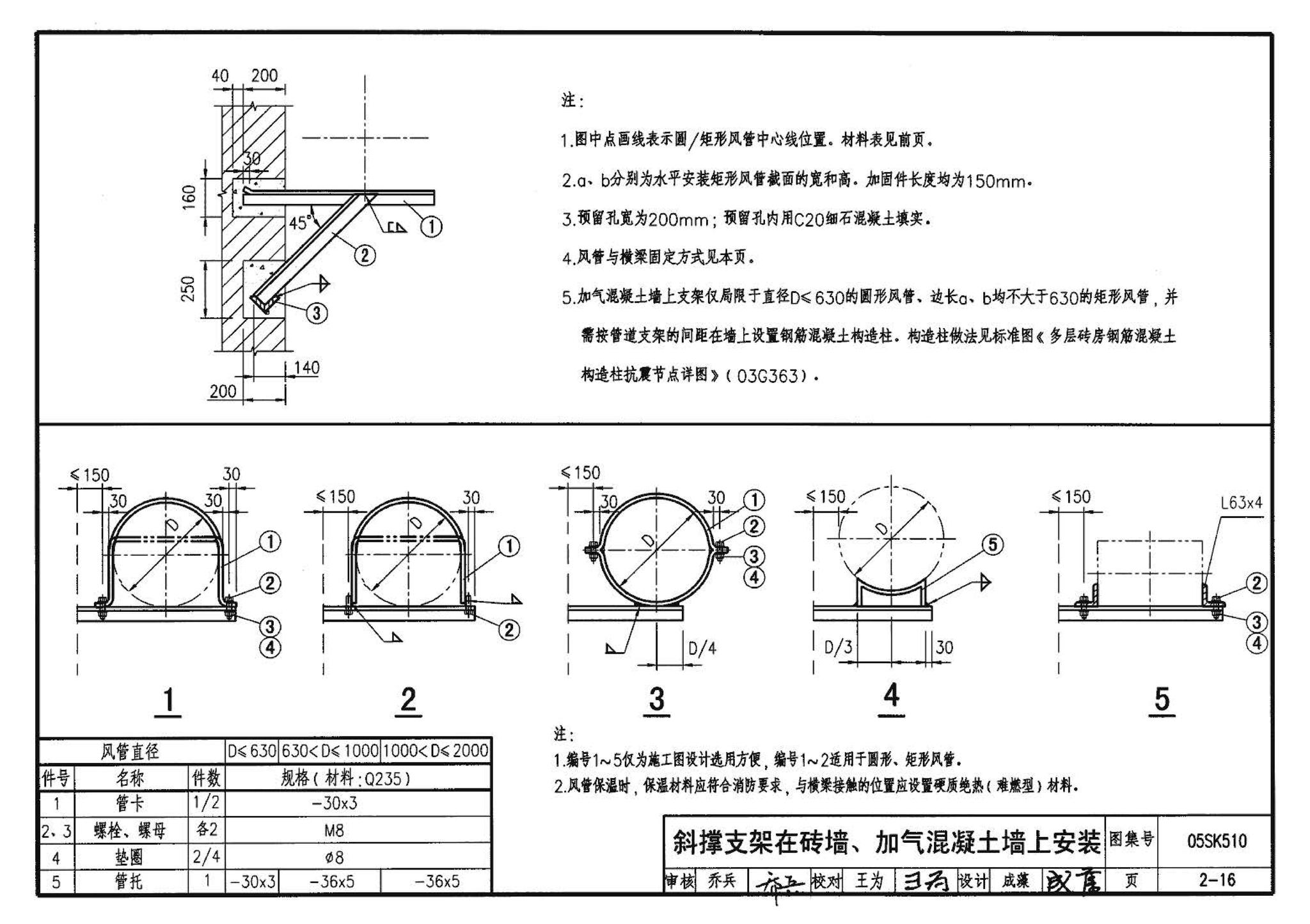 05SK510--小城镇住宅采暖通风设备选用与安装