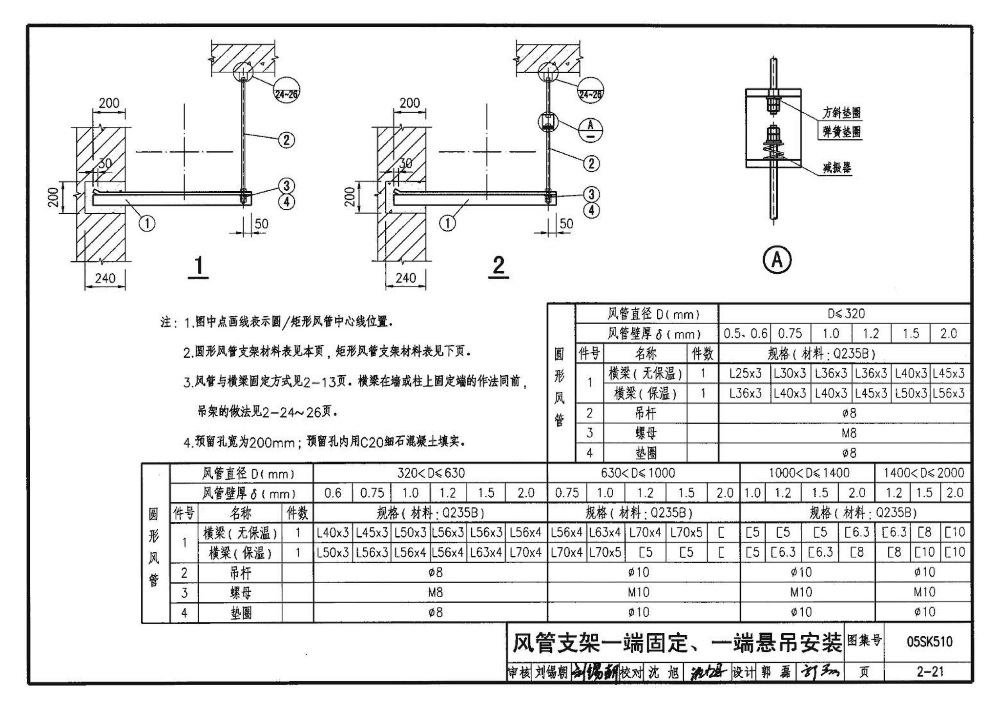 05SK510--小城镇住宅采暖通风设备选用与安装