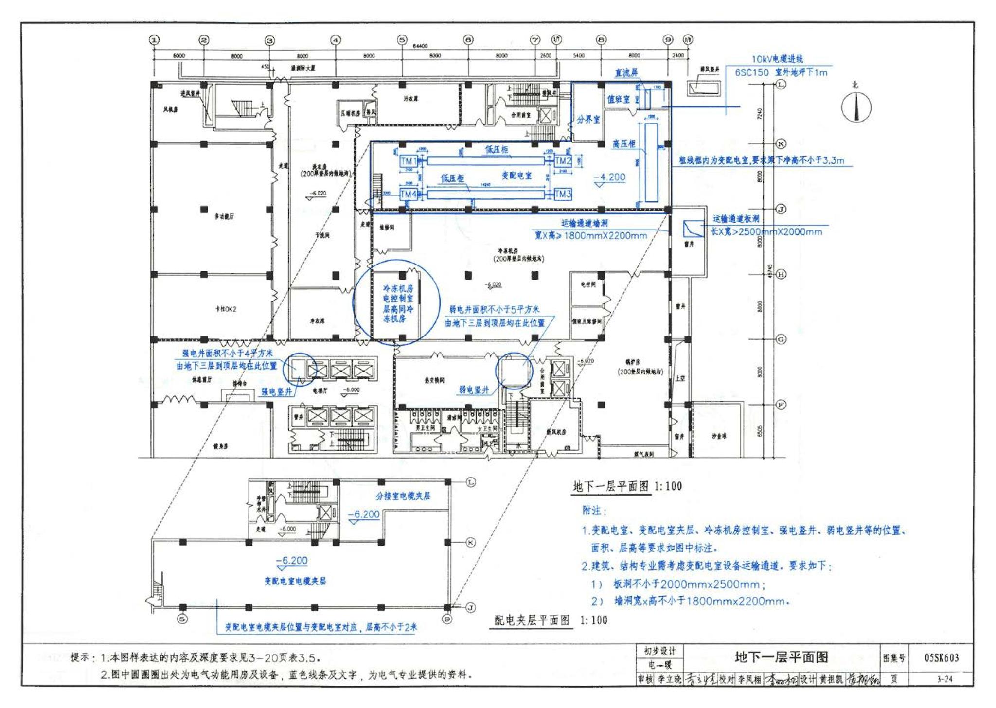 05SK603--民用建筑工程设计互提资料深度及图样－暖通空调专业