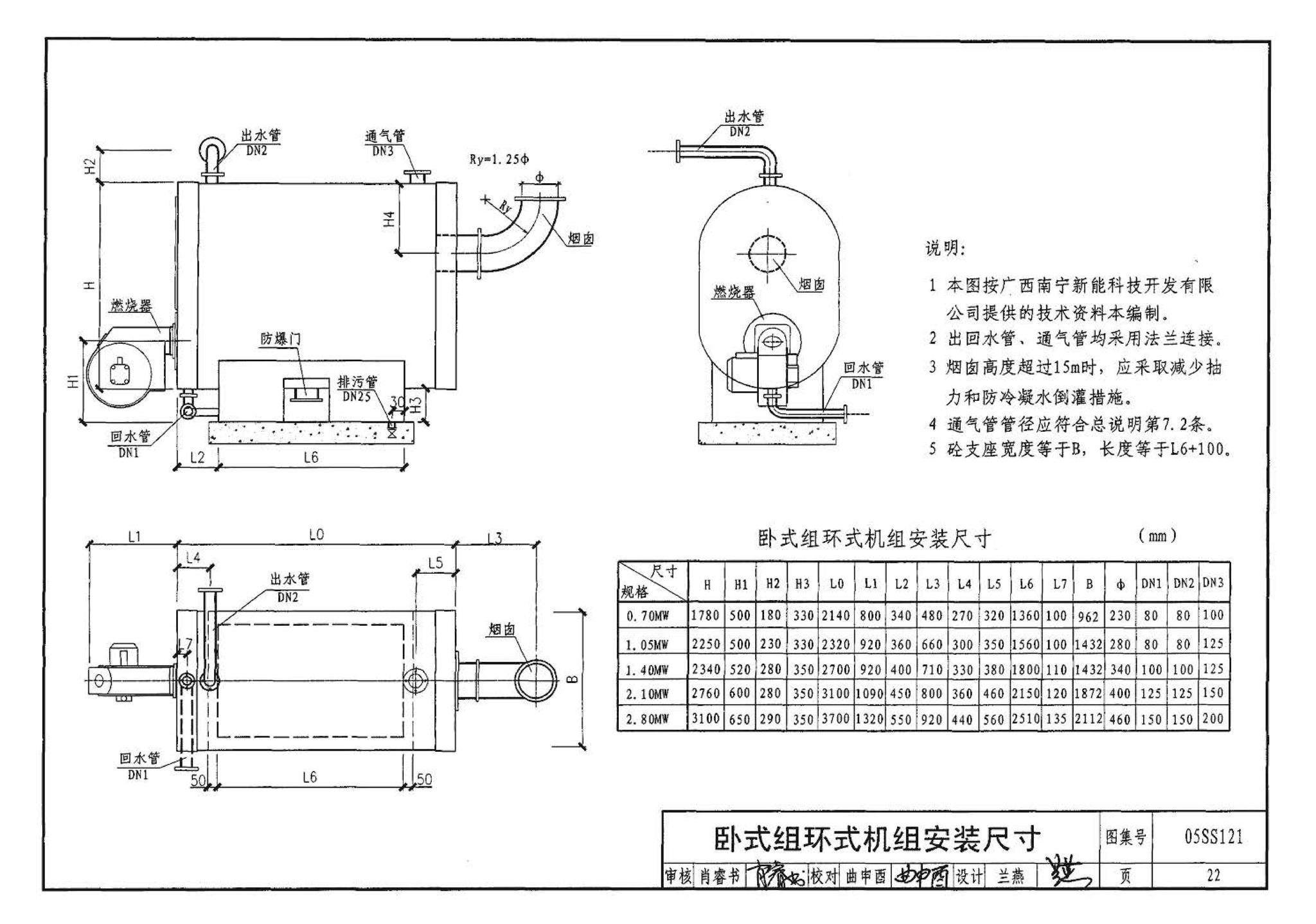 05SS121--热水机组选用与安装