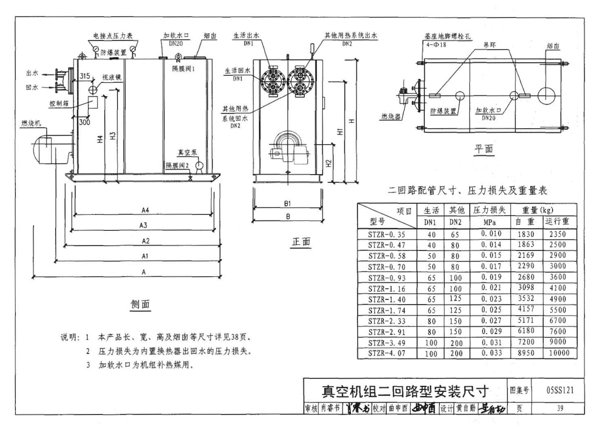 05SS121--热水机组选用与安装