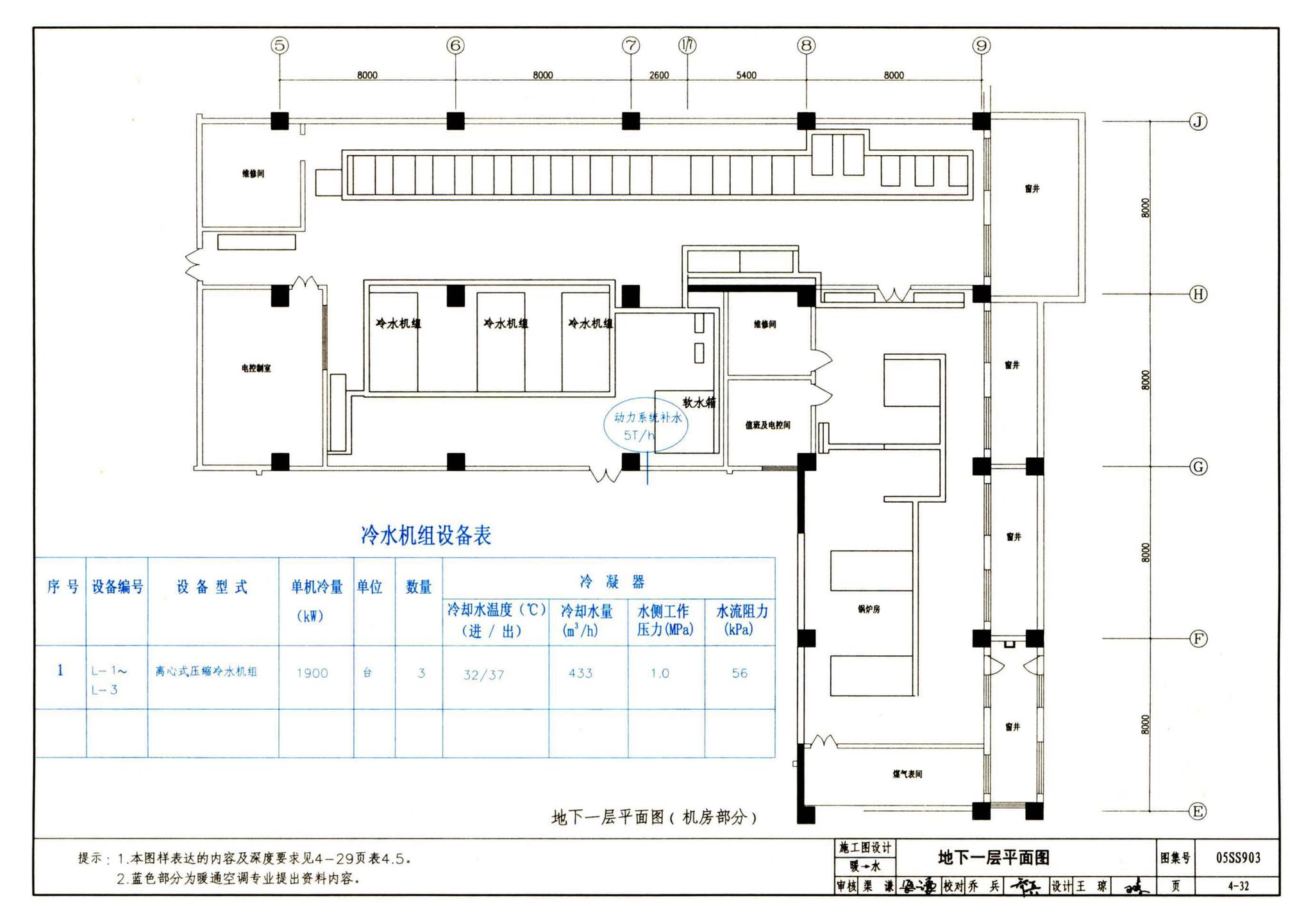 05SS903--民用建筑工程互提资料深度及图样－给水排水专业