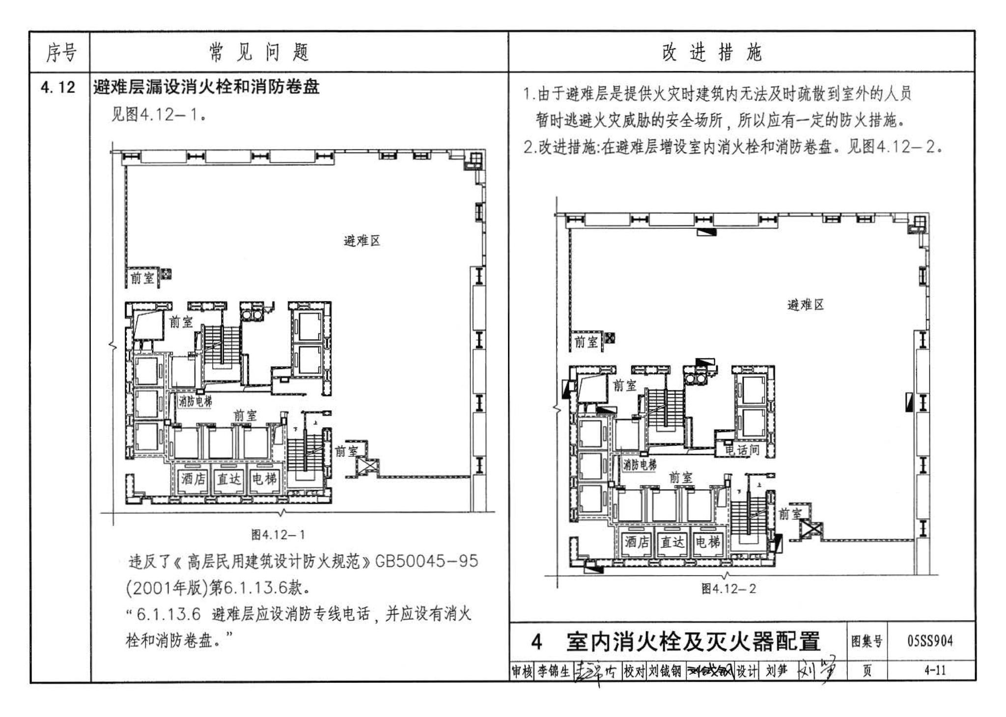 05SS904--民用建筑工程设计常见问题分析及图示－给水排水专业