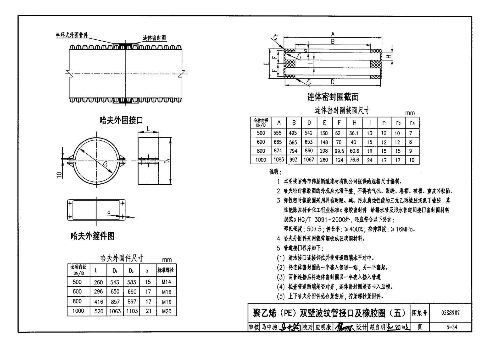 05SS907--小城镇住宅给水排水设施选用与安装