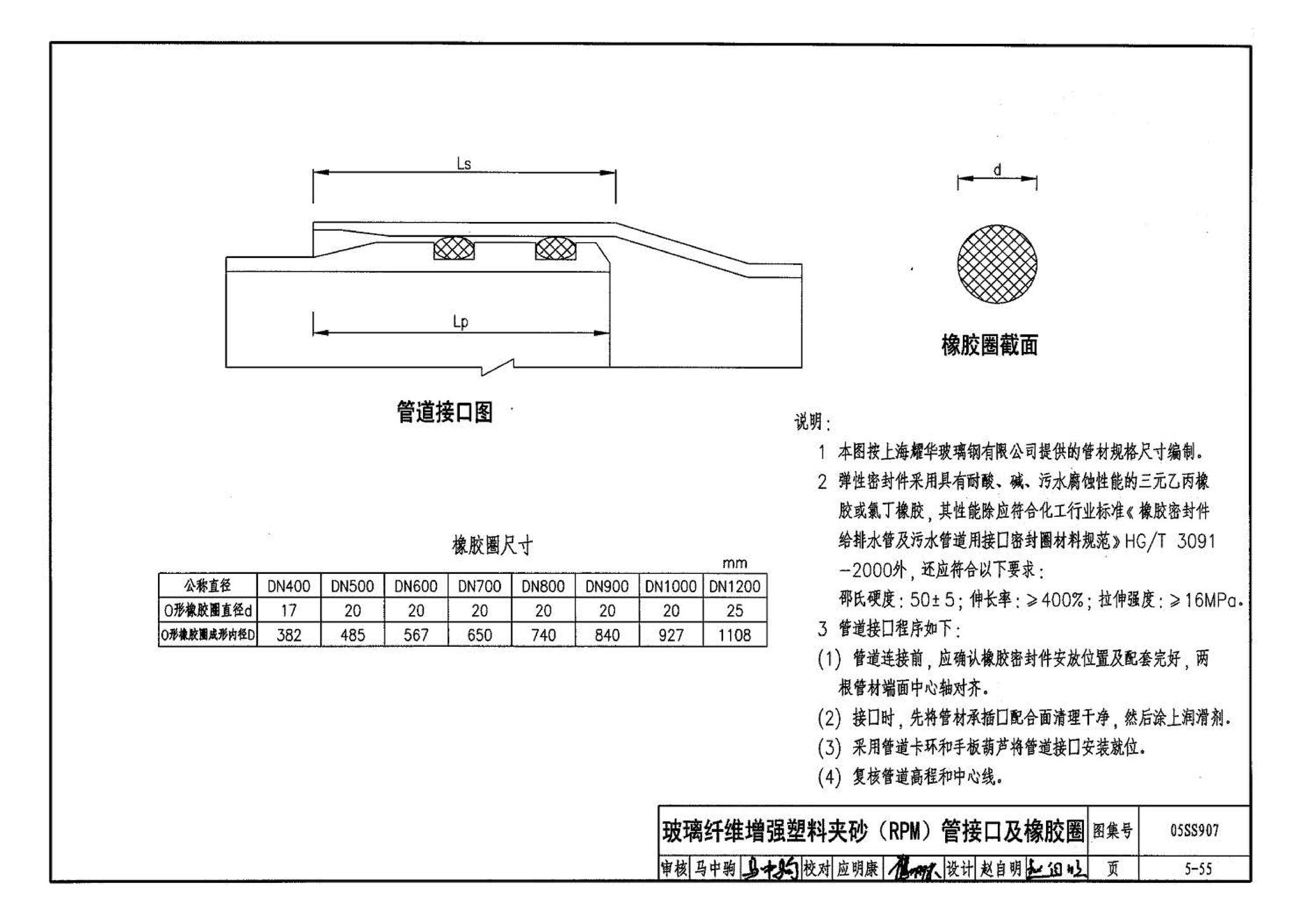 05SS907--小城镇住宅给水排水设施选用与安装