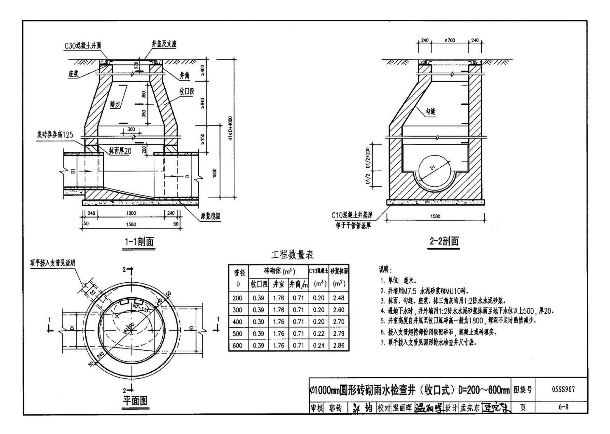 05SS907--小城镇住宅给水排水设施选用与安装