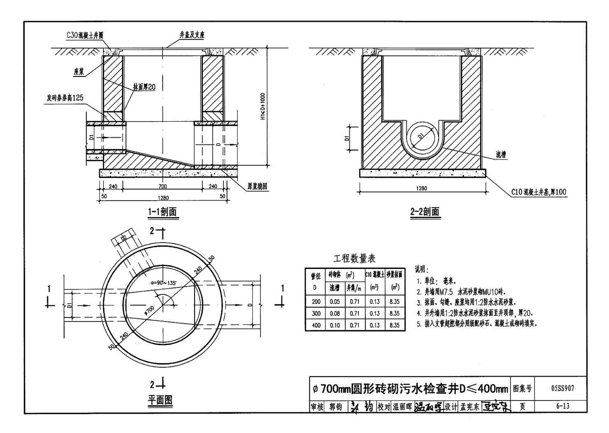 05SS907--小城镇住宅给水排水设施选用与安装