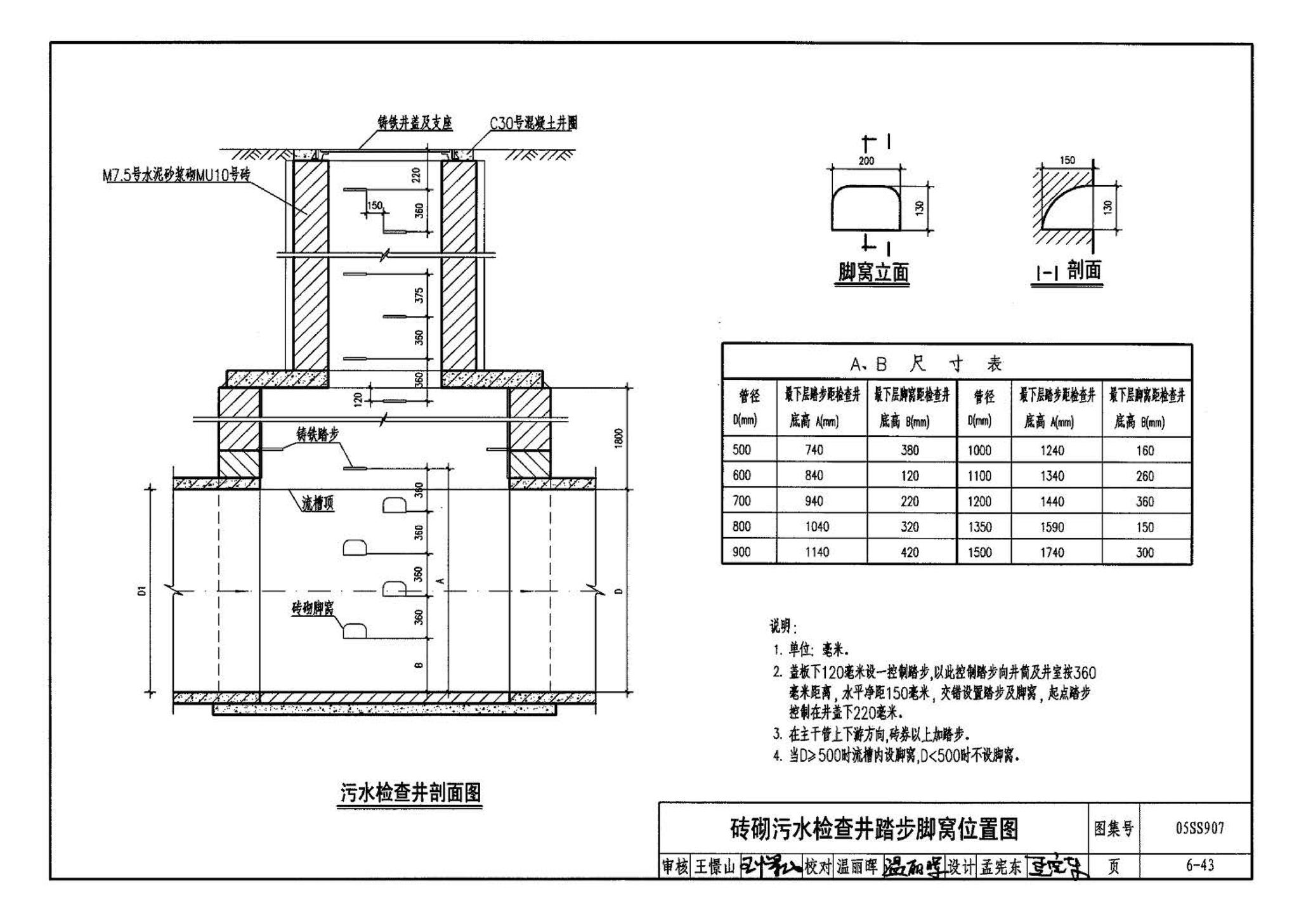 05SS907--小城镇住宅给水排水设施选用与安装